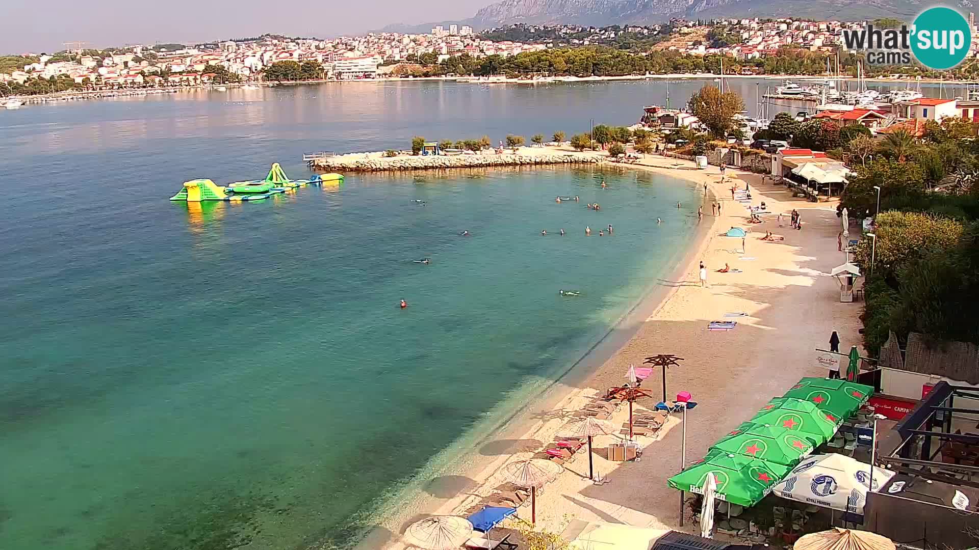 Podstrana Beach Webcam – Live View from Hotel Split