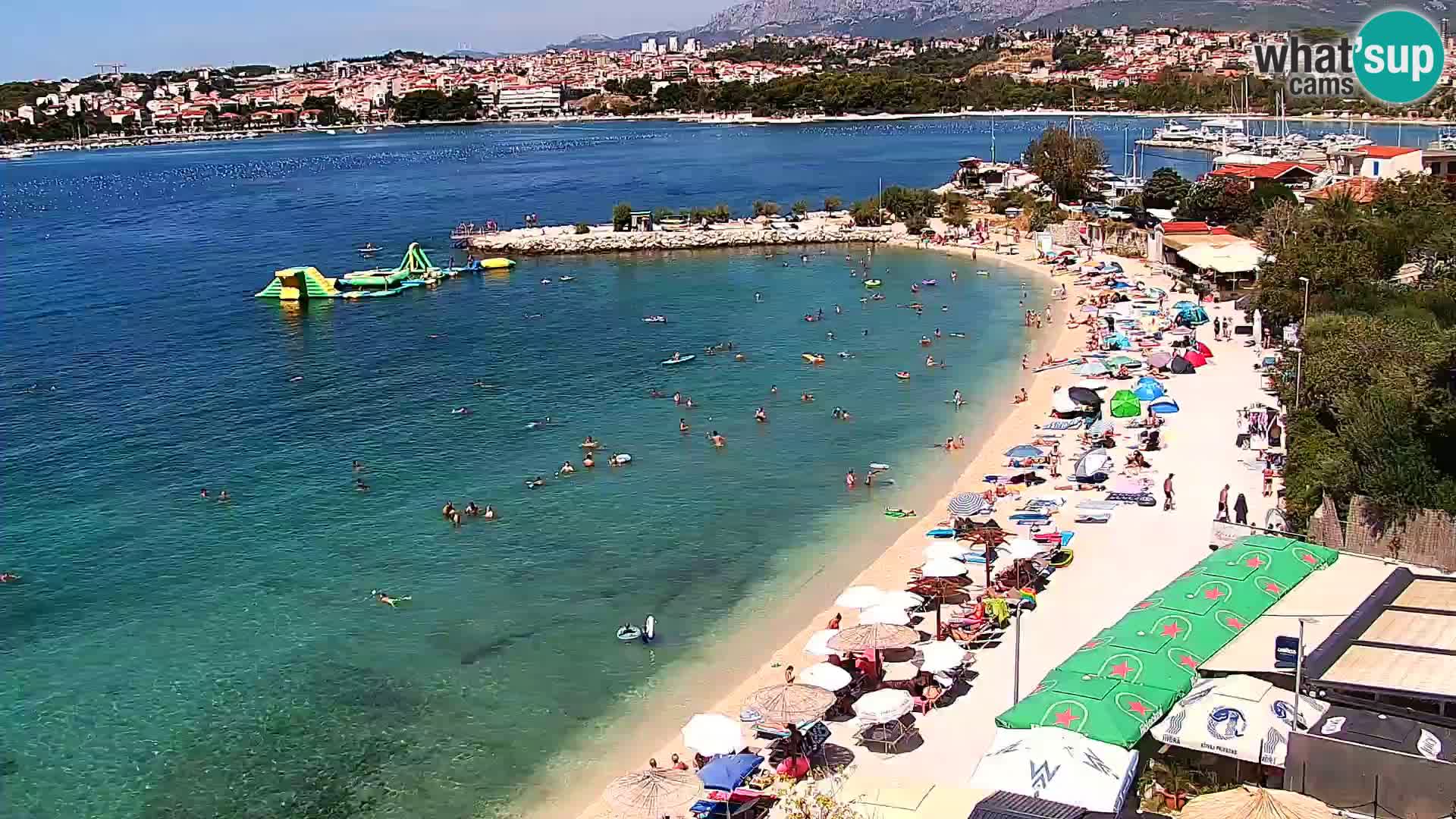 Podstrana Strand Webcam – Liveblick vom Hotel Split
