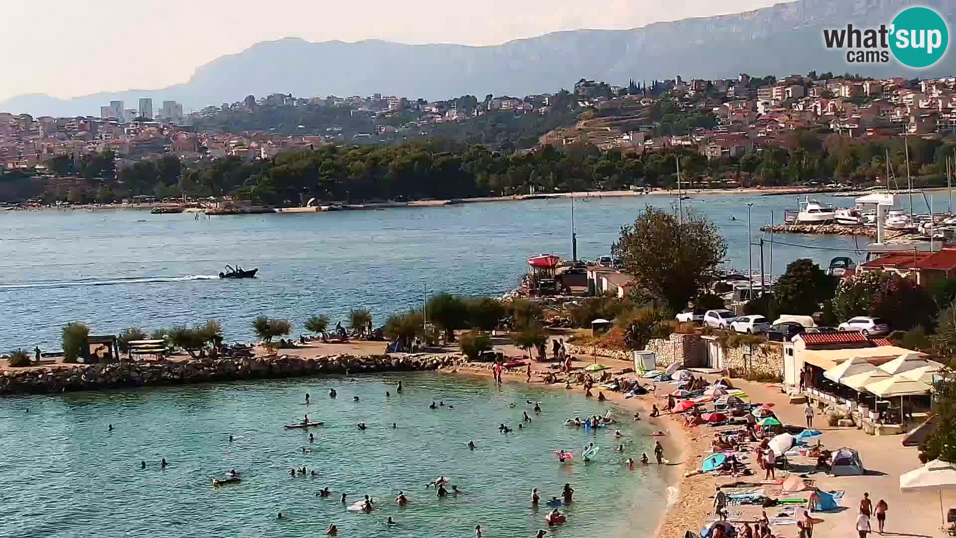 Podstrana Strand Webcam – Liveblick vom Hotel Split