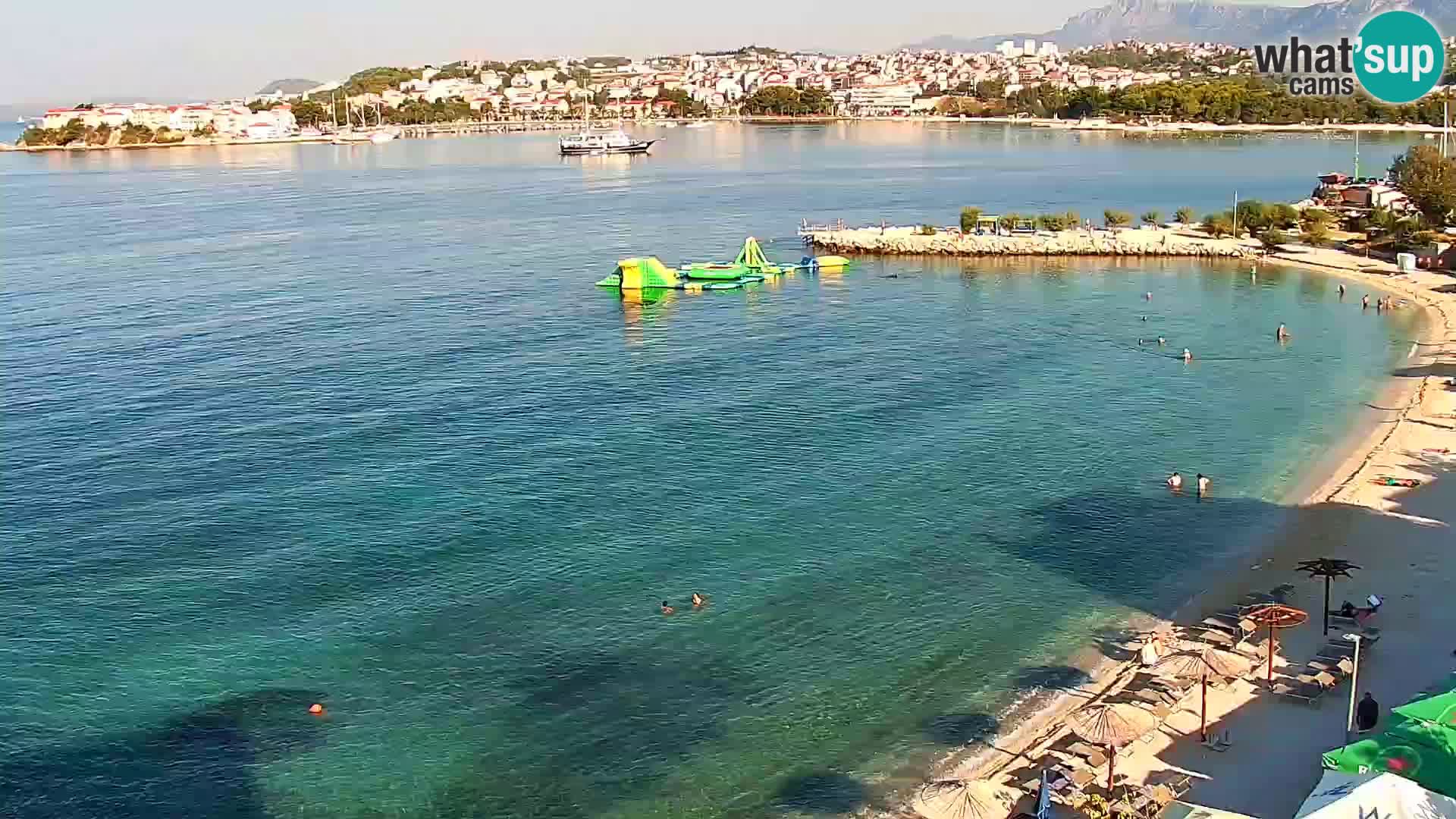Podstrana Beach Webcam – Live View from Hotel Split