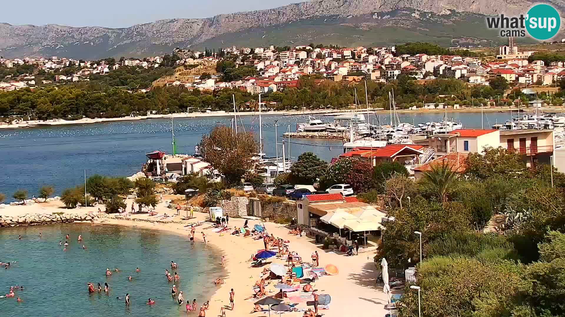 Podstrana Beach Webcam – Live View from Hotel Split