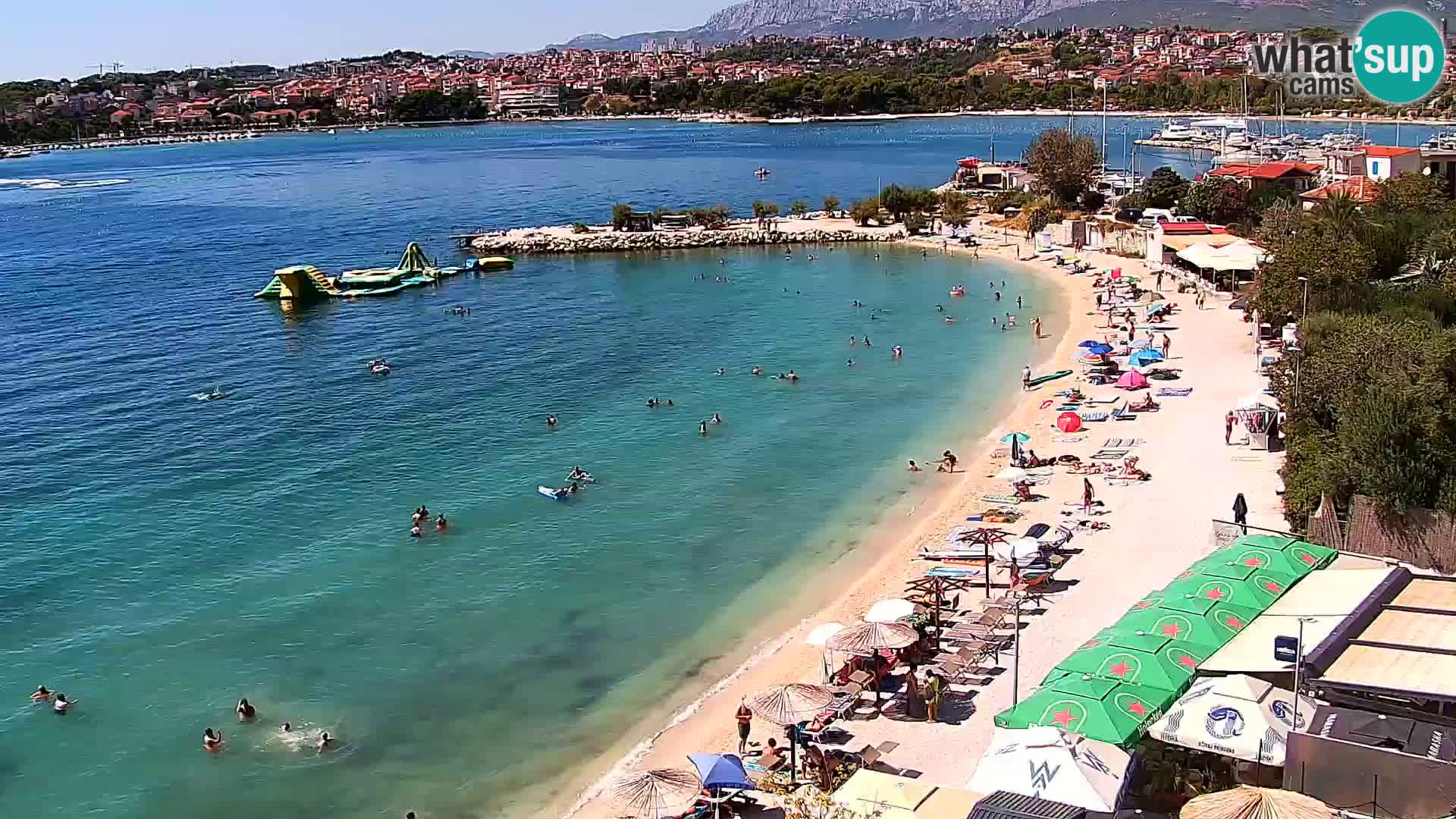 Podstrana Strand Webcam – Liveblick vom Hotel Split