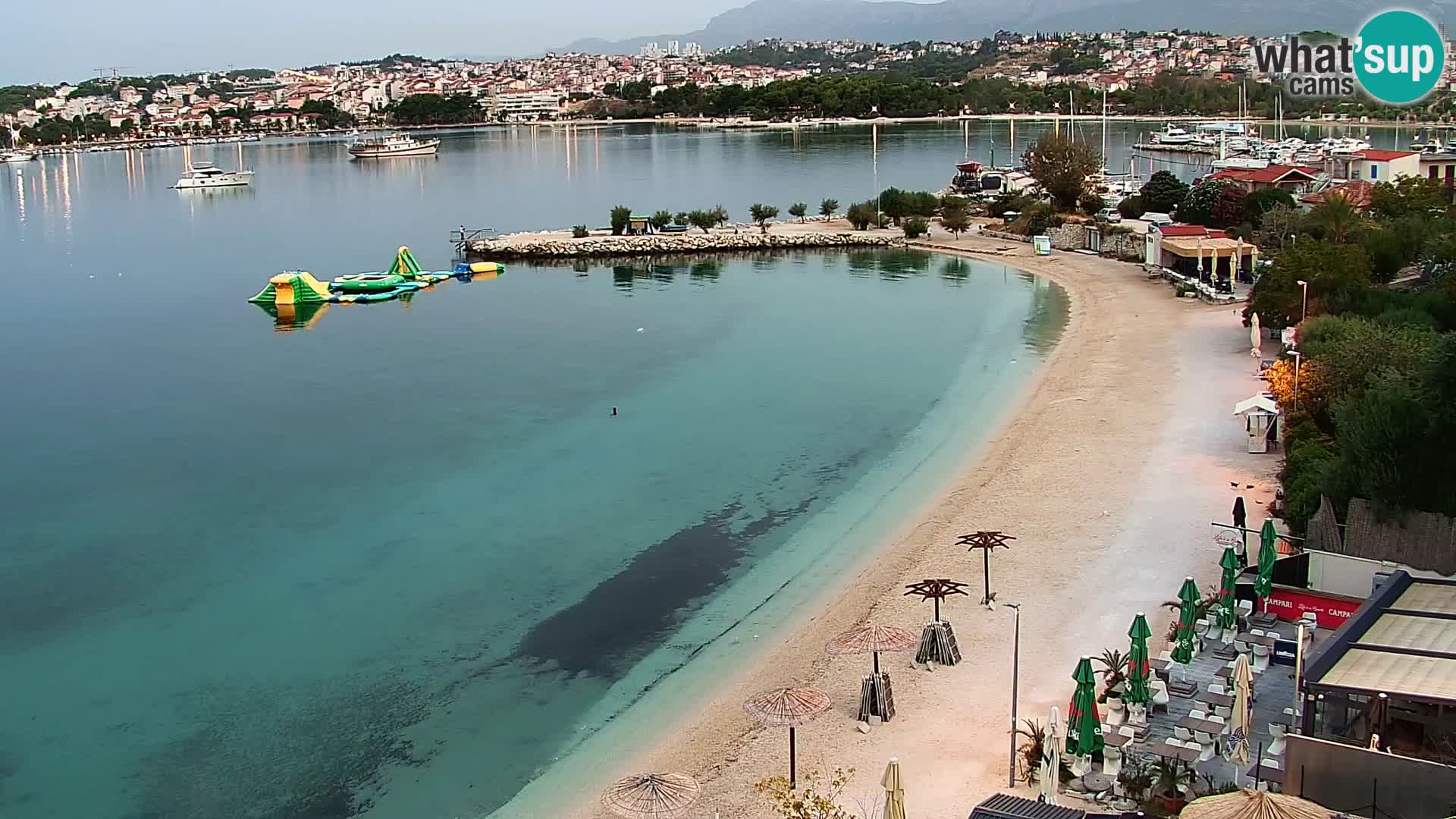 Podstrana Strand Webcam – Liveblick vom Hotel Split