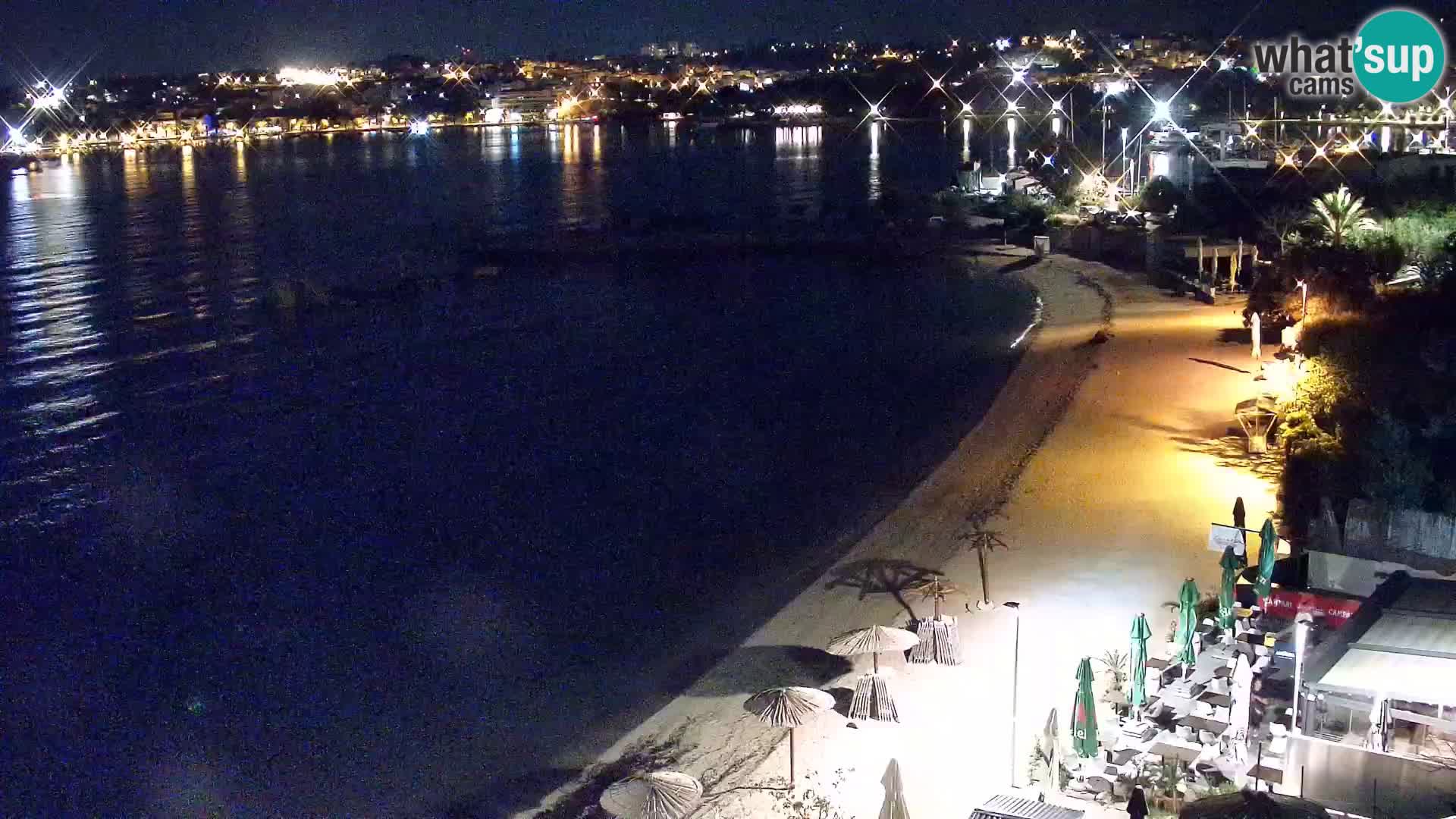 Webcam plage de Podstrana – Vue en direct depuis Hotel Split