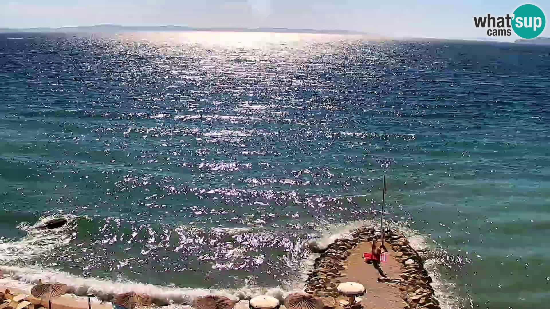 Podstrana Beach Webcam – Live View from Hotel Split