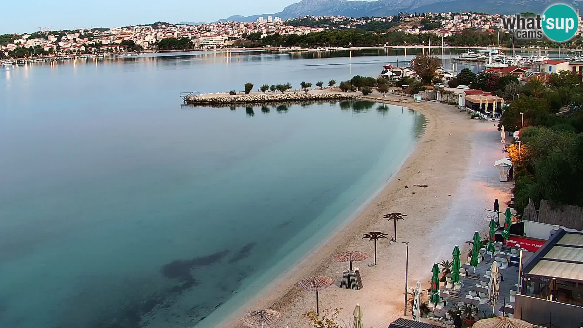Webcam Playa de Podstrana – Vista en directo desde Hotel Split