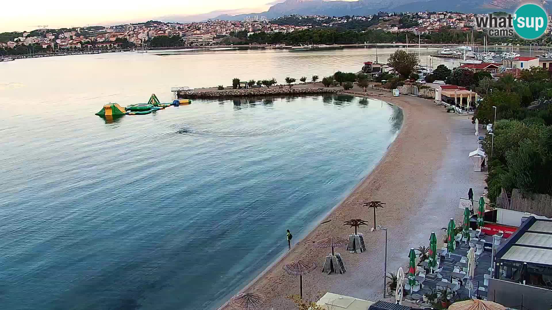 Podstrana Strand Webcam – Liveblick vom Hotel Split