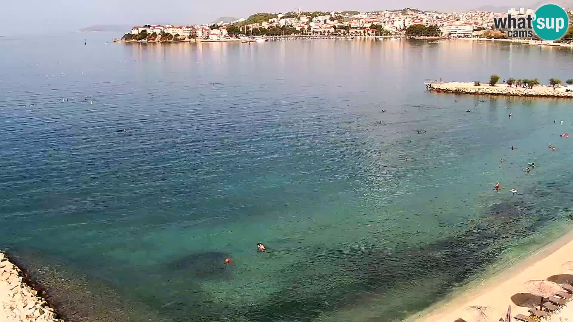 Podstrana Strand Webcam – Liveblick vom Hotel Split