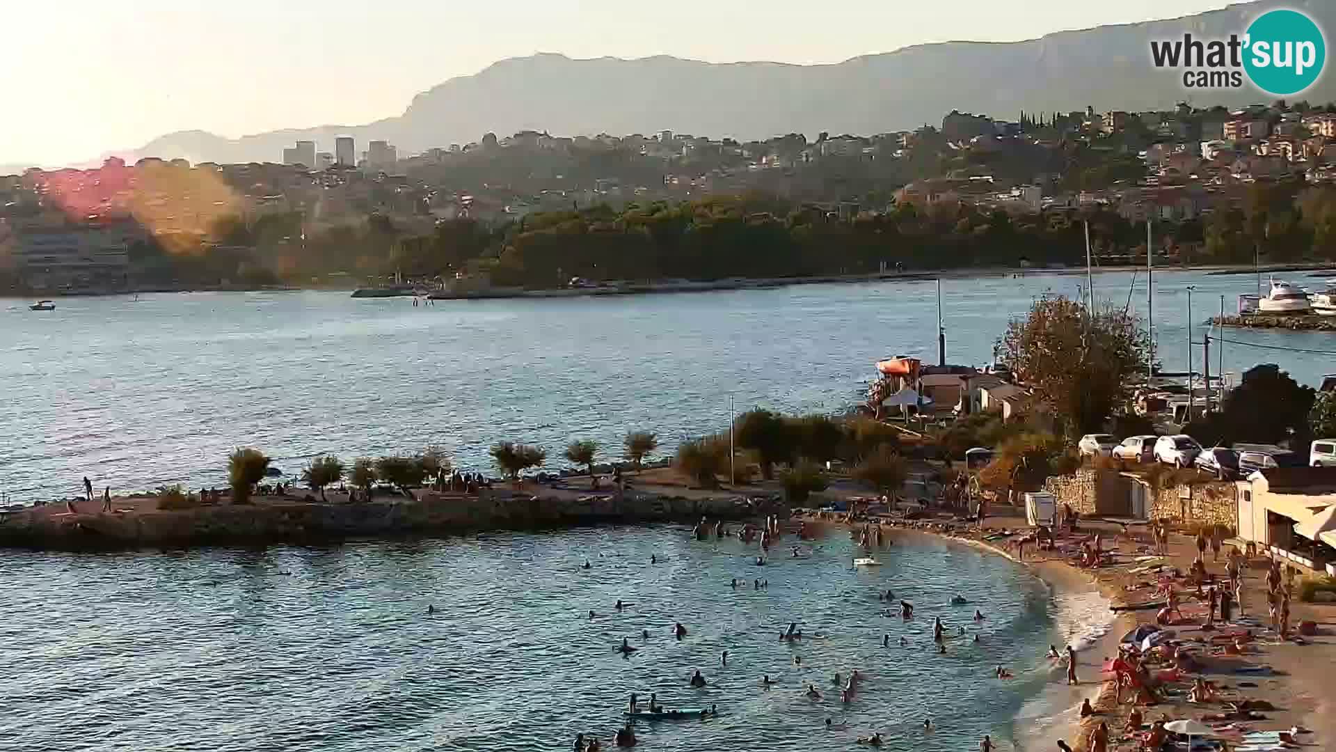 Webcam Playa de Podstrana – Vista en directo desde Hotel Split