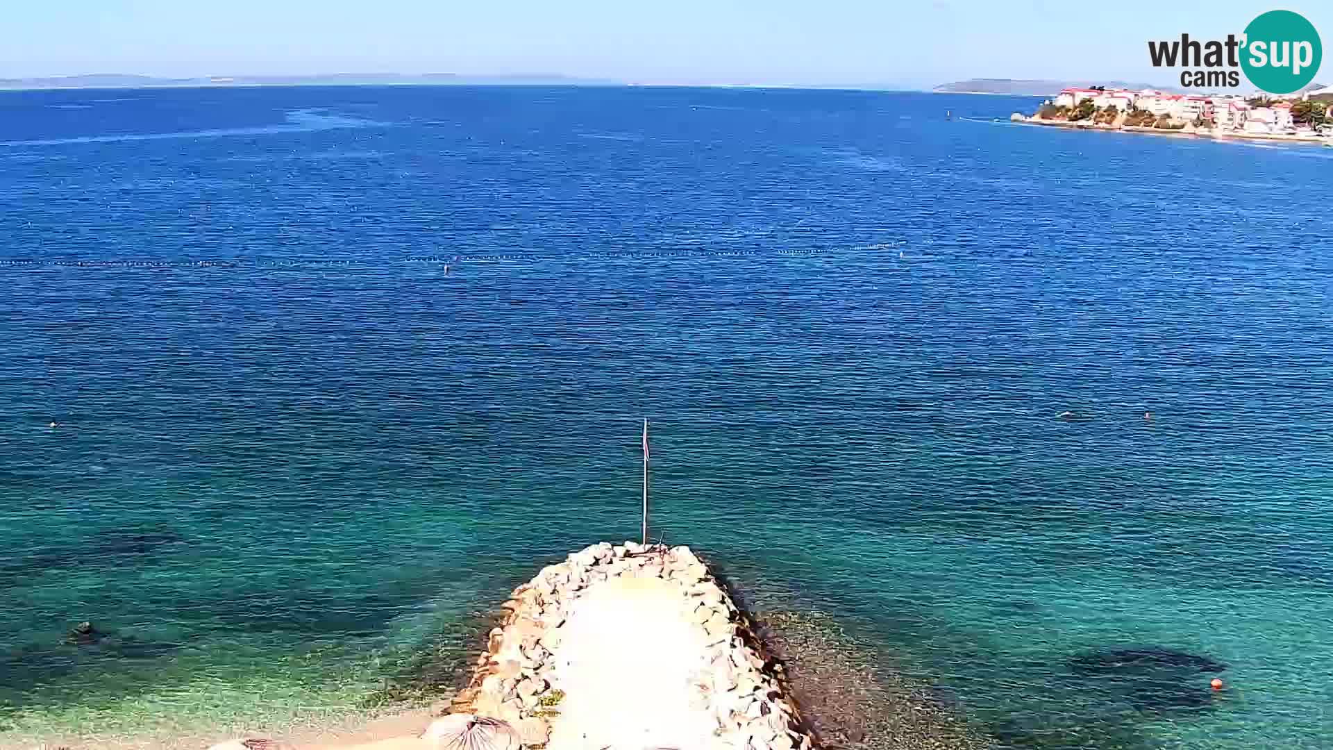 Webcam Playa de Podstrana – Vista en directo desde Hotel Split