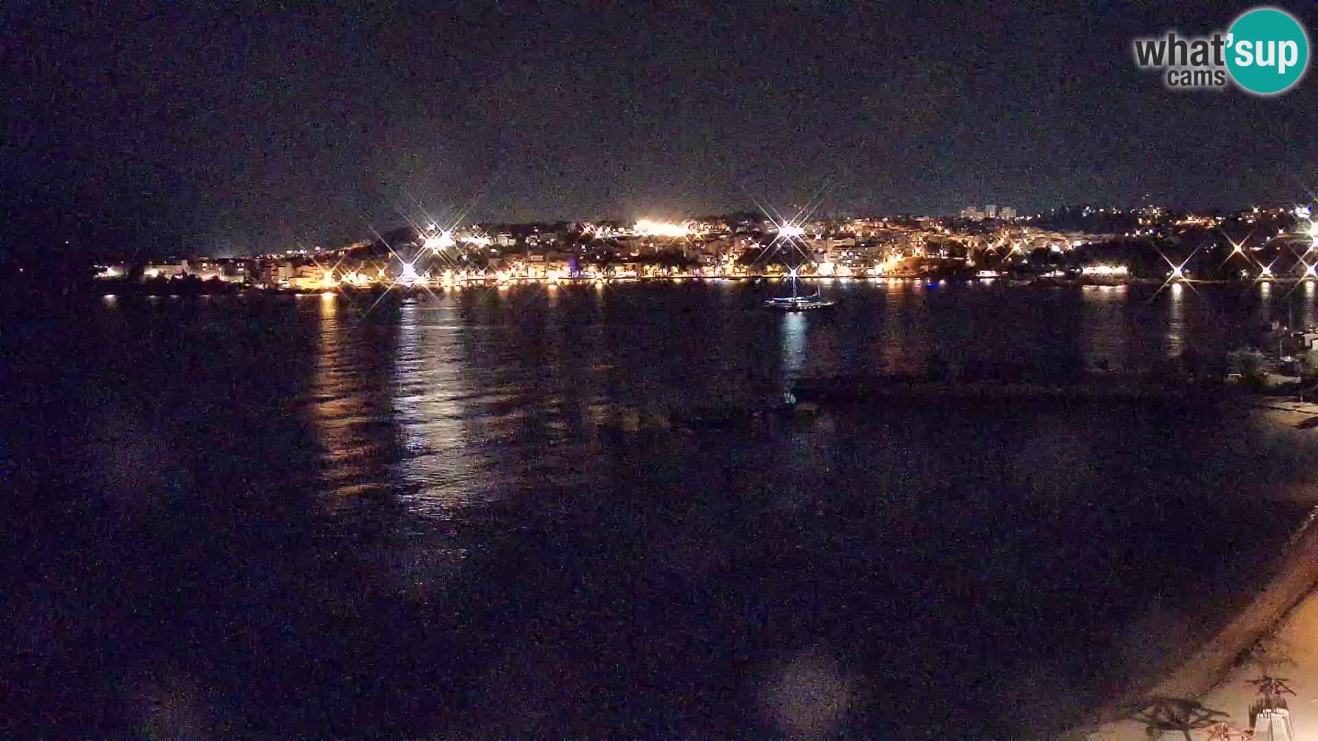 Podstrana Beach Webcam – Live View from Hotel Split