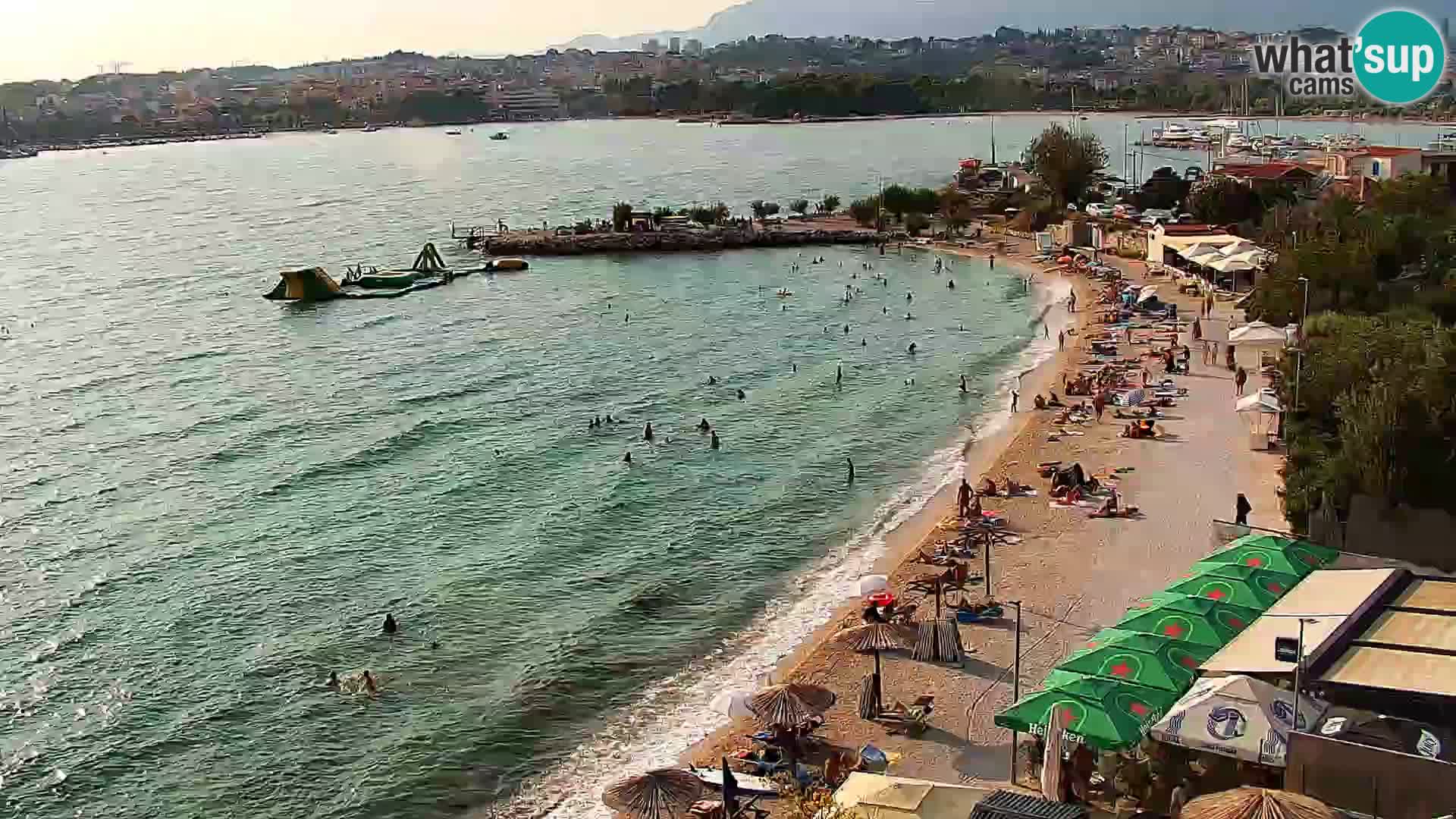 Web kamera Plaža Podstrana – Pogled uživo