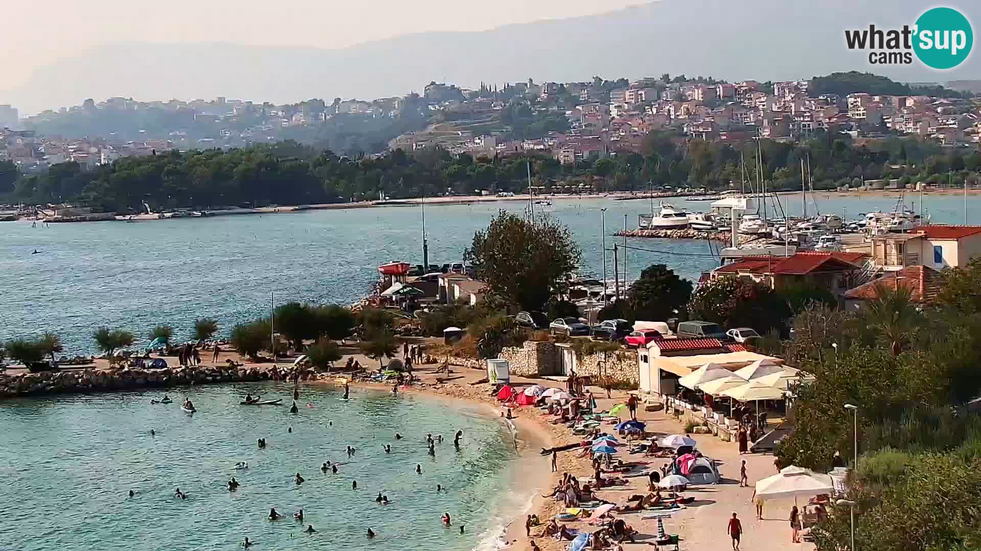Podstrana Beach Webcam – Live View from Hotel Split