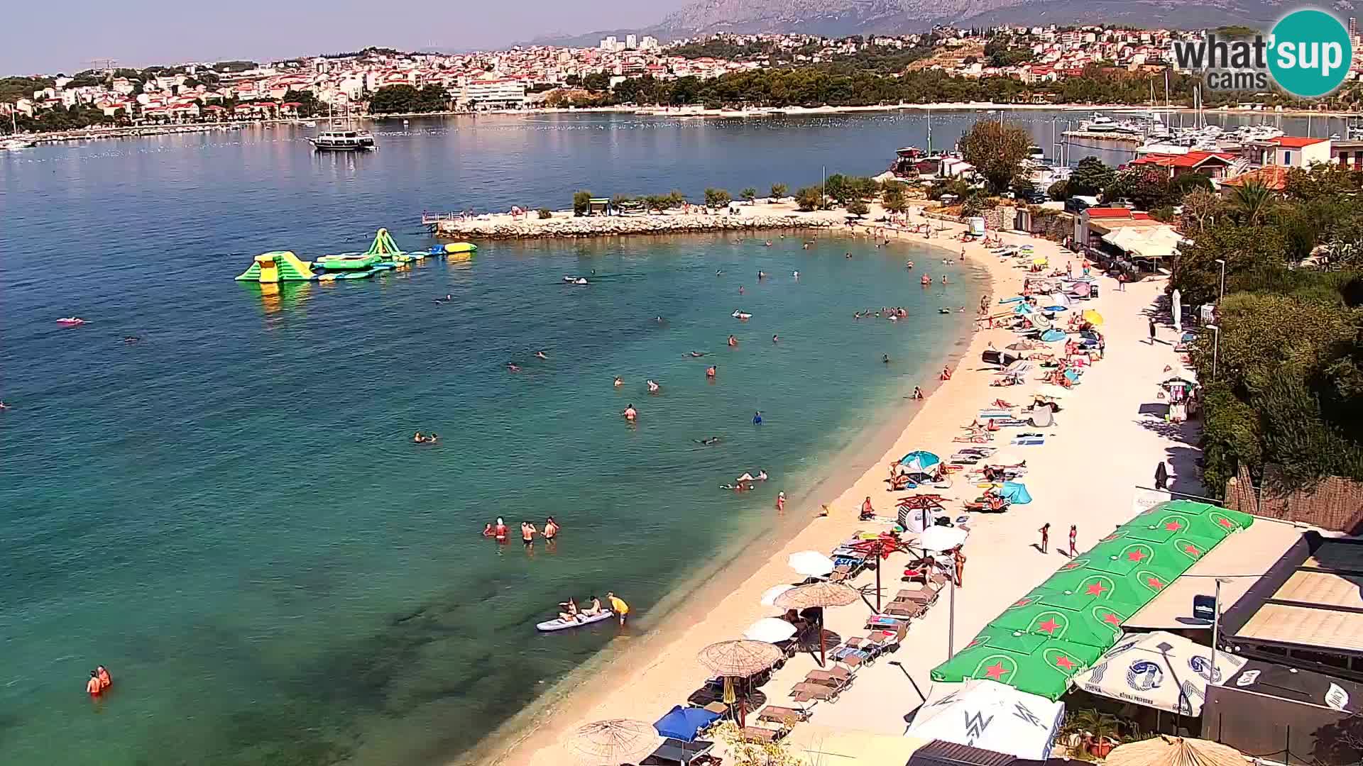 Podstrana Beach Webcam – Live View from Hotel Split