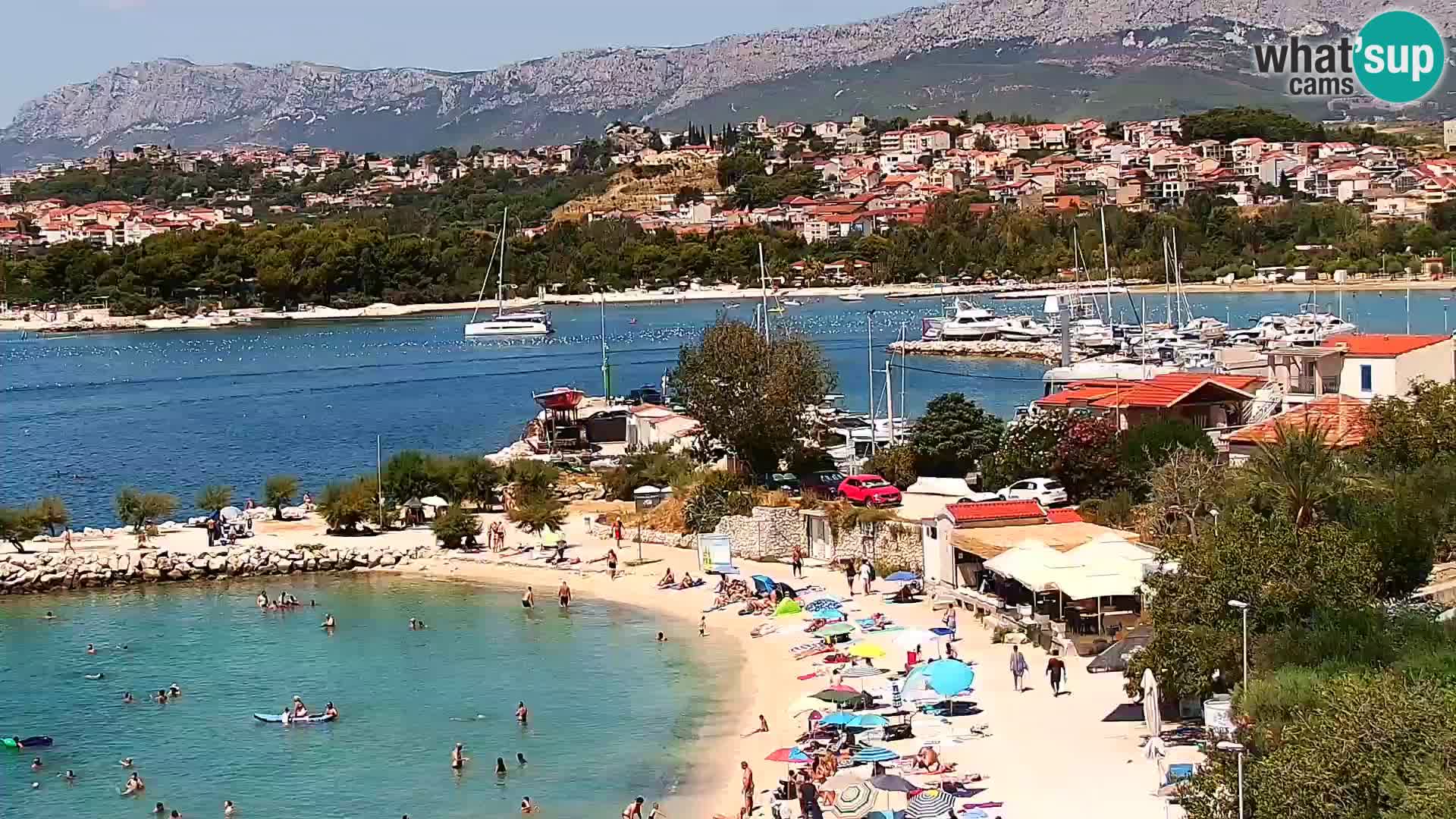 Podstrana Beach Webcam – Live View from Hotel Split