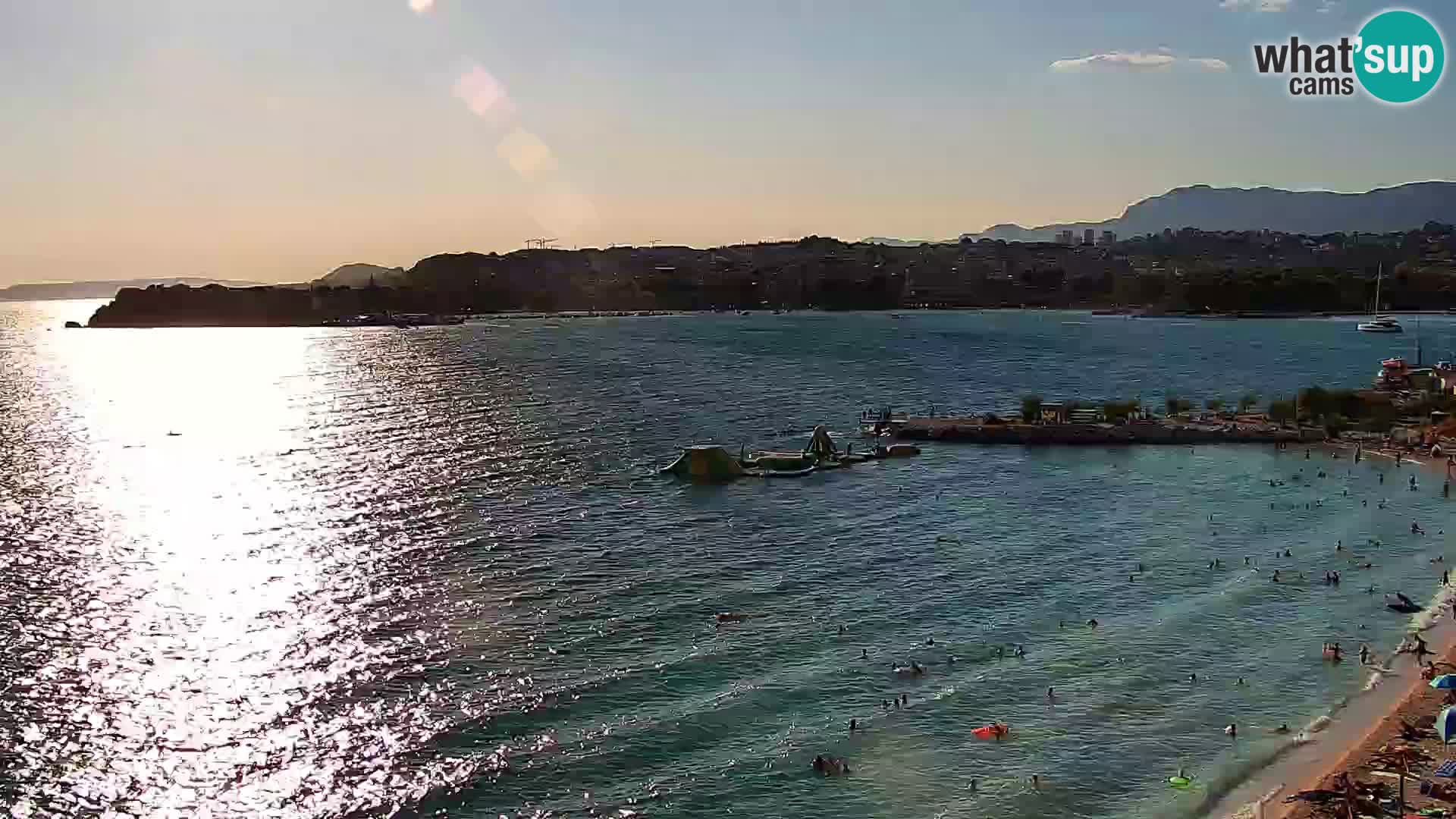 Webcam plage de Podstrana – Vue en direct depuis Hotel Split