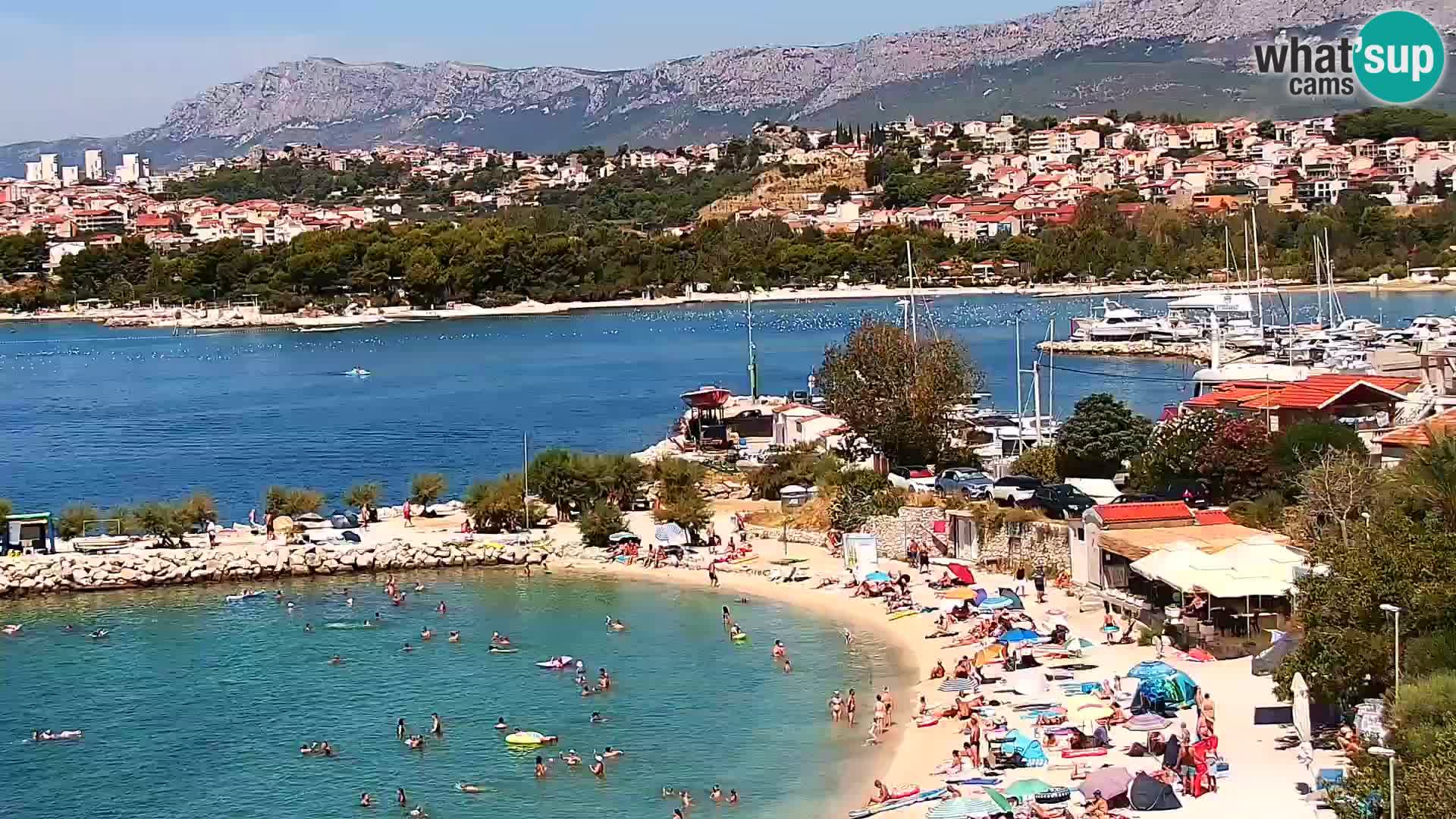 Podstrana Beach Webcam – Live View from Hotel Split