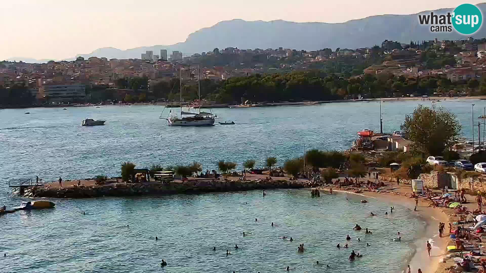 Podstrana Beach Webcam – Live View from Hotel Split