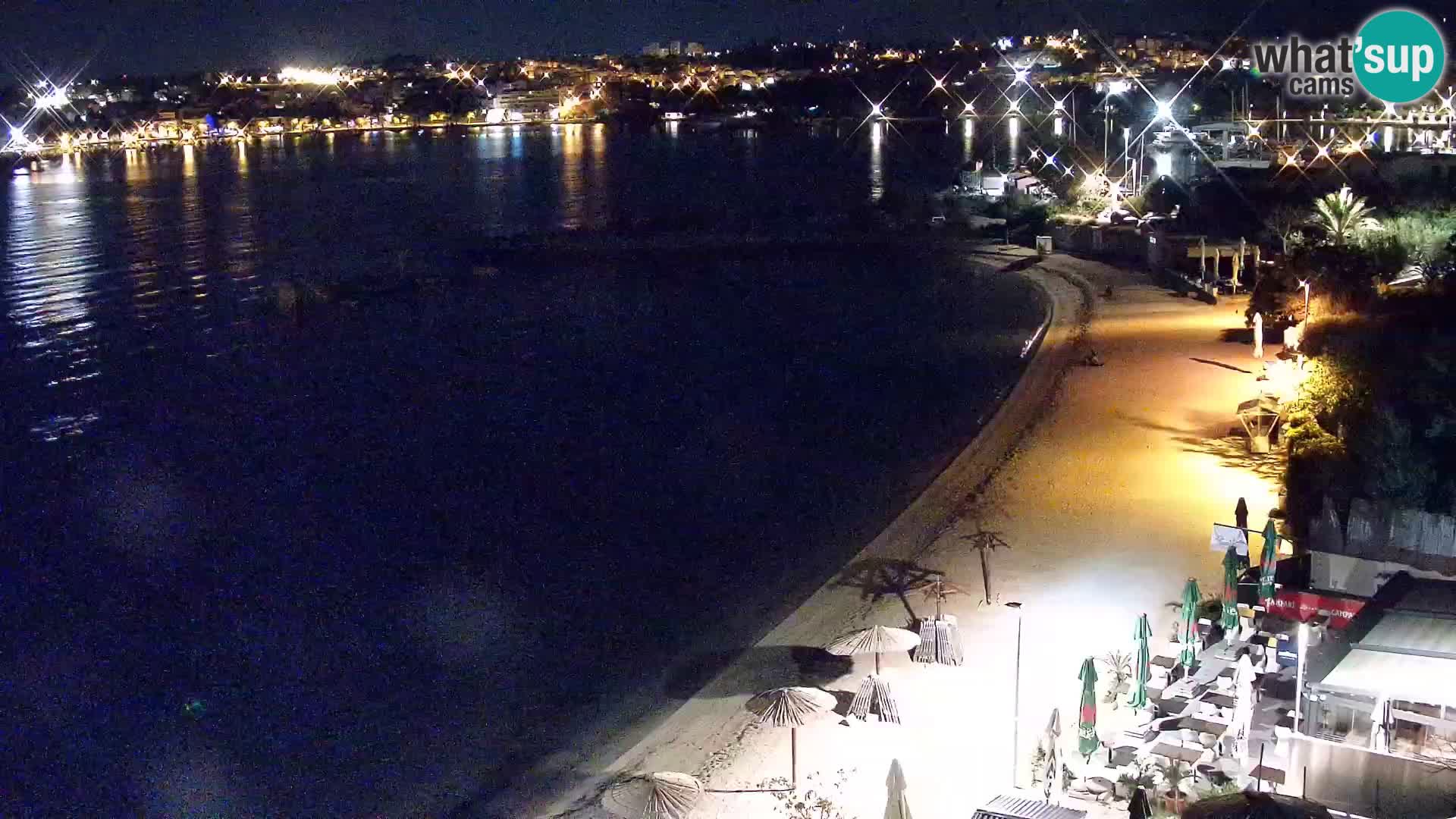 Webcam plage de Podstrana – Vue en direct depuis Hotel Split