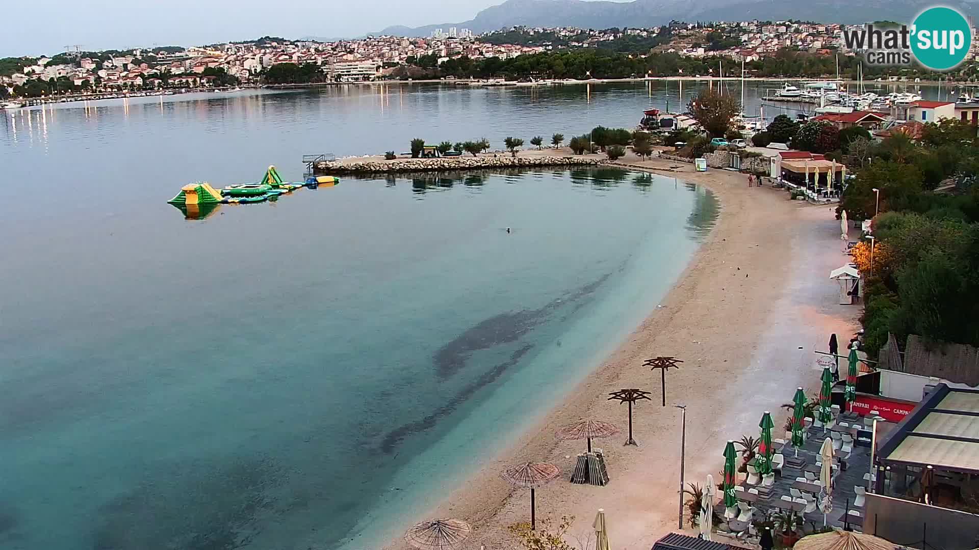 Podstrana Strand Webcam – Liveblick vom Hotel Split