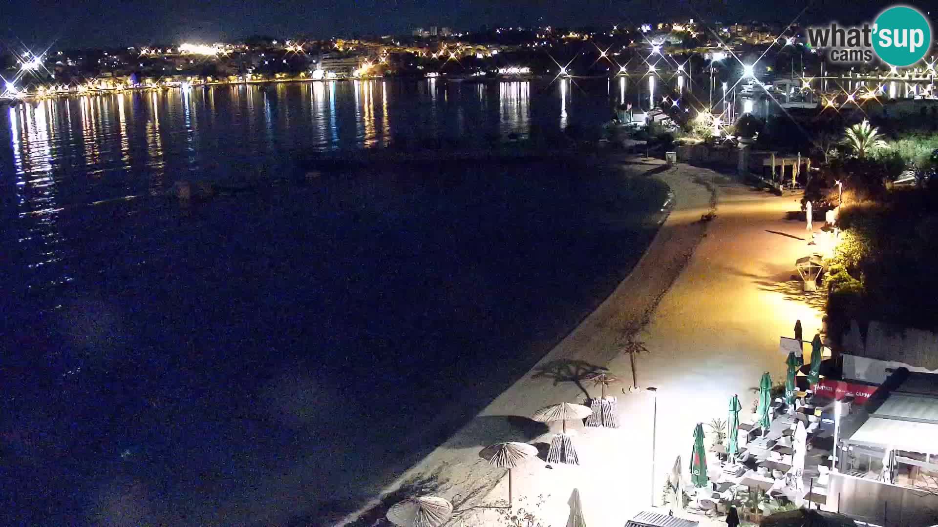 Webcam plage de Podstrana – Vue en direct depuis Hotel Split