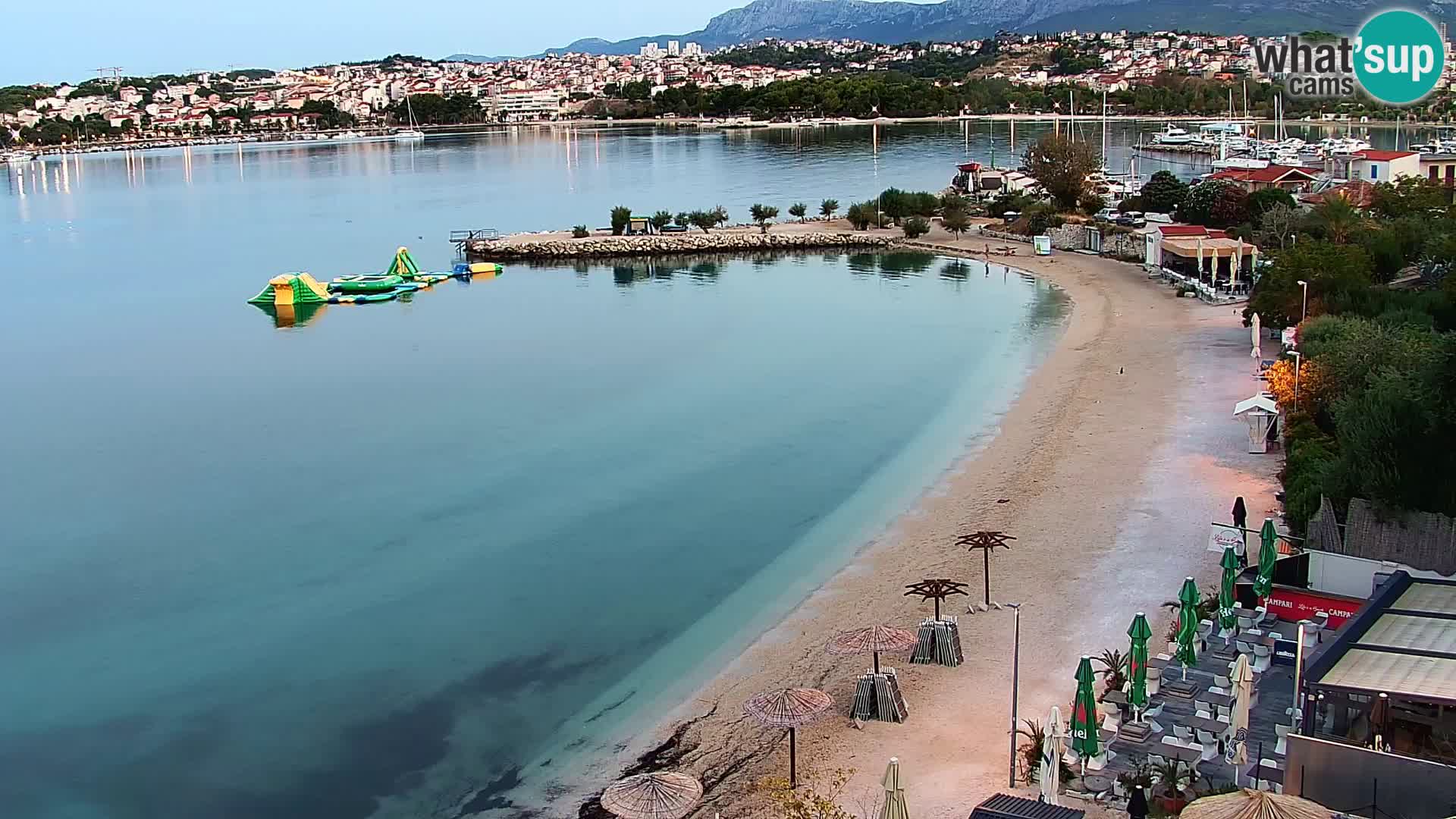 Web kamera Plaža Podstrana – Pogled uživo
