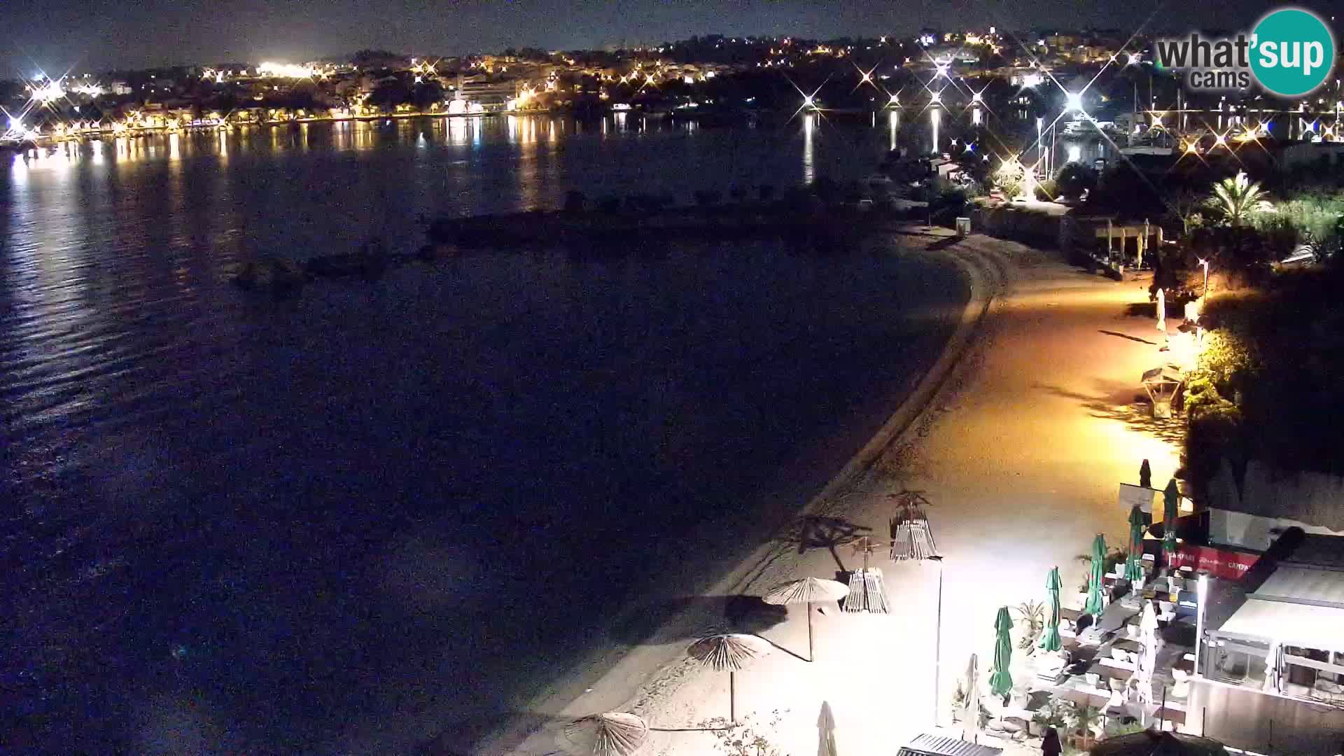 Web kamera Plaža Podstrana – Pogled uživo