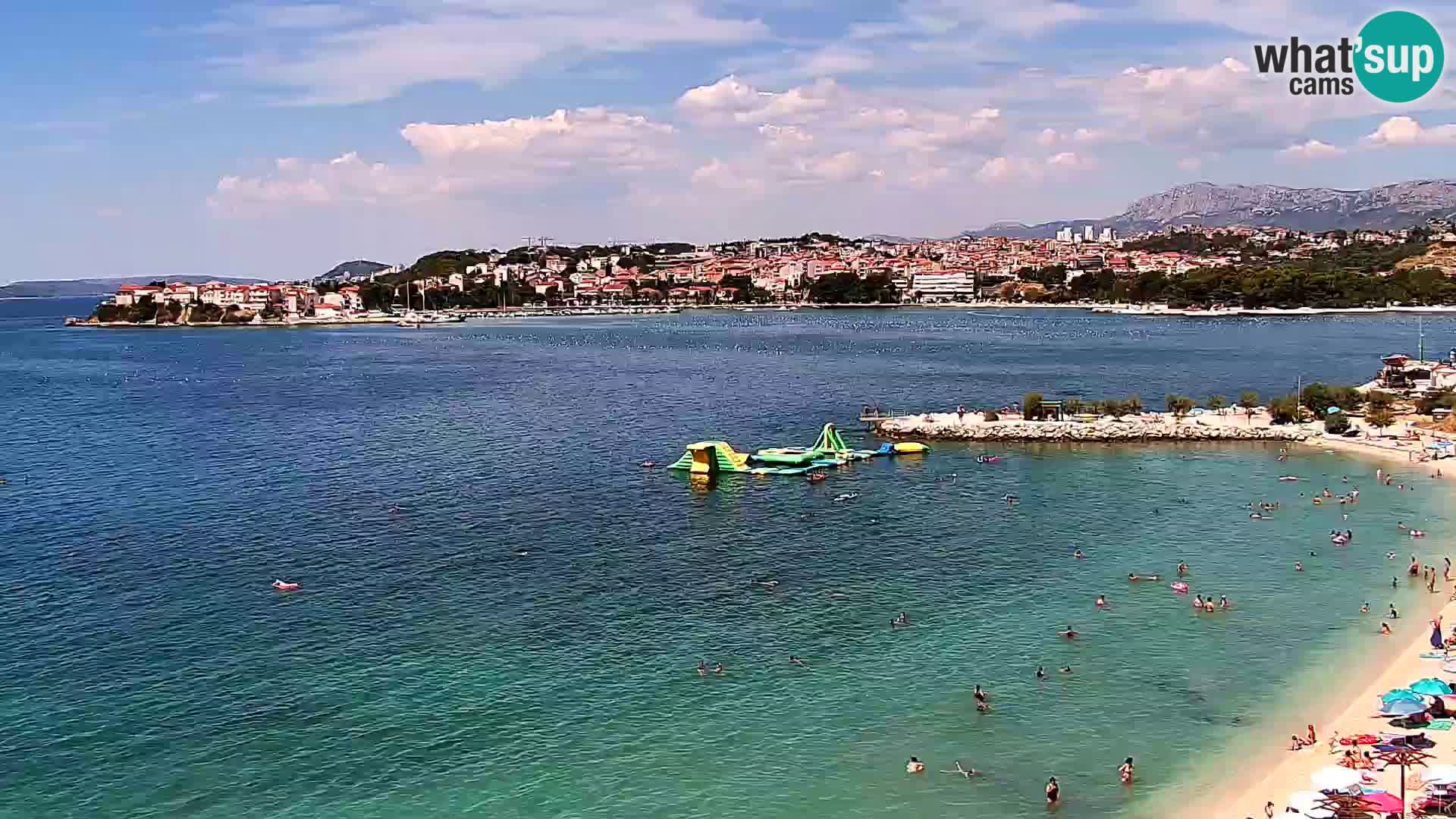 Web kamera Plaža Podstrana – Pogled uživo