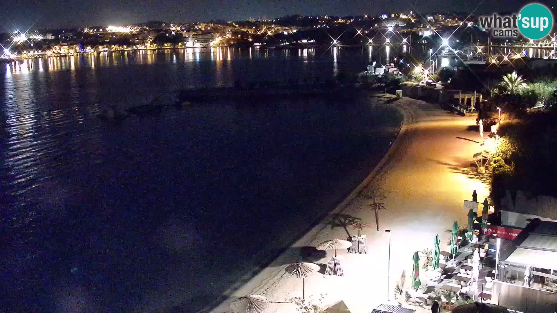Webcam plage de Podstrana – Vue en direct depuis Hotel Split