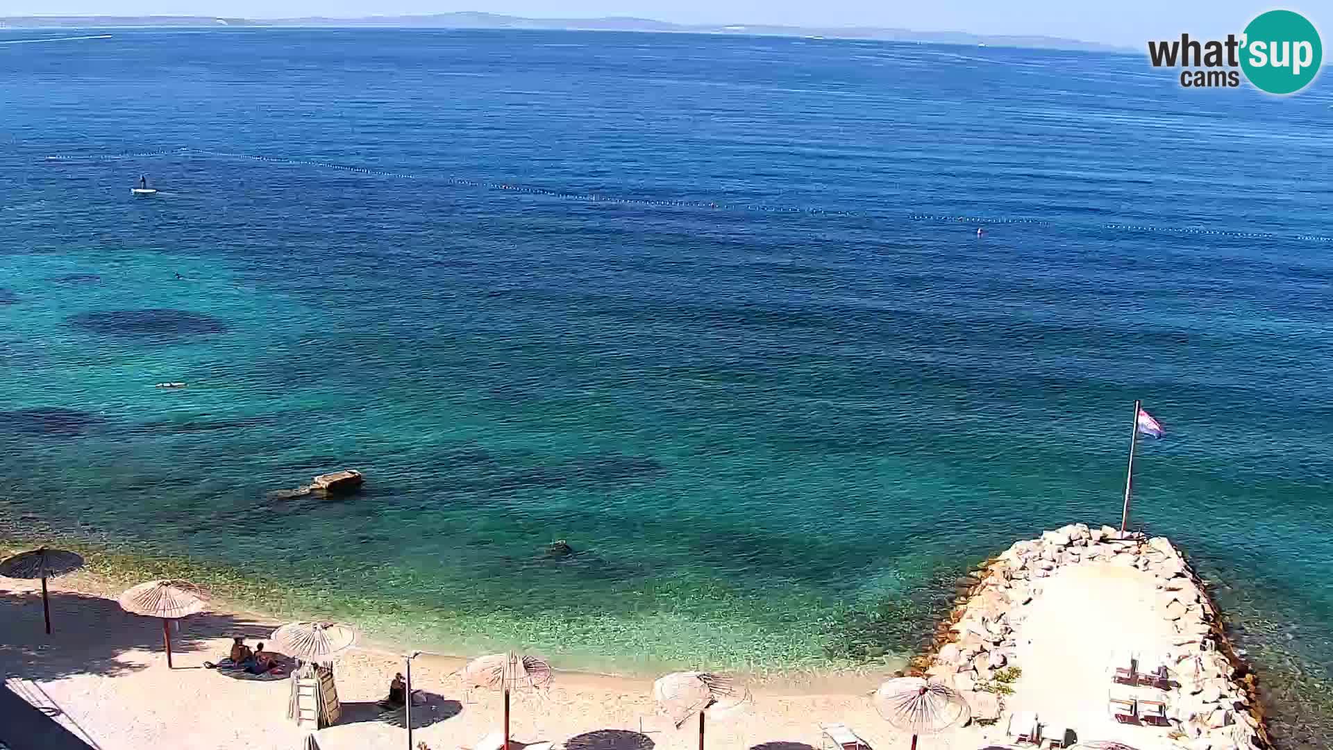 Podstrana Strand Webcam – Liveblick vom Hotel Split