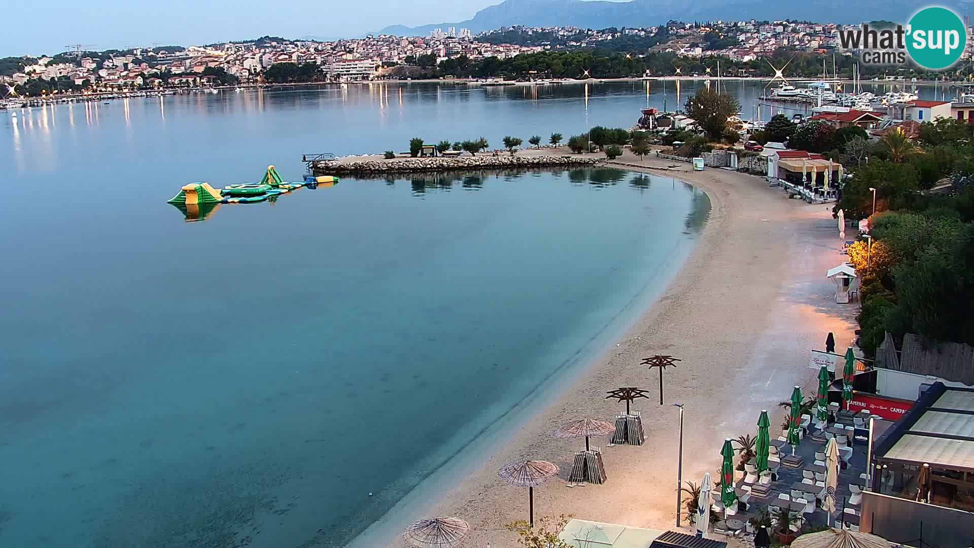 Podstrana Strand Webcam – Liveblick vom Hotel Split
