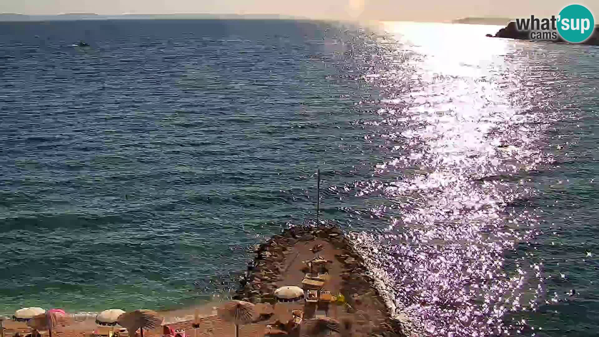 Webcam plage de Podstrana – Vue en direct depuis Hotel Split