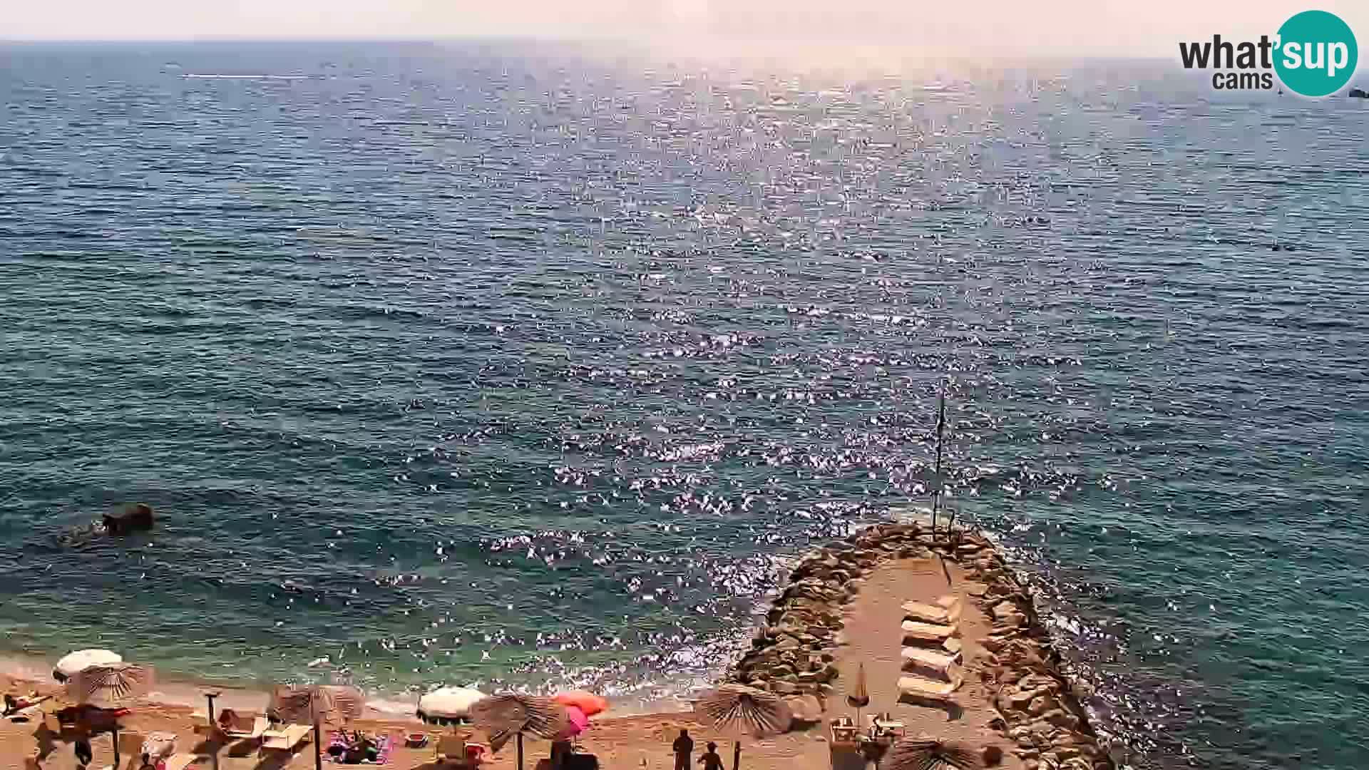 Webcam Spiaggia di Podstrana – Diretta dall’Hotel Split
