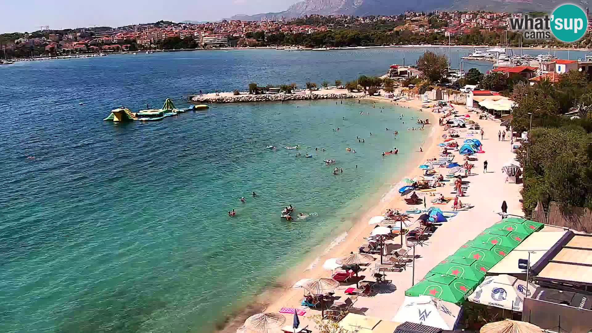 Podstrana Beach Webcam – Live View from Hotel Split