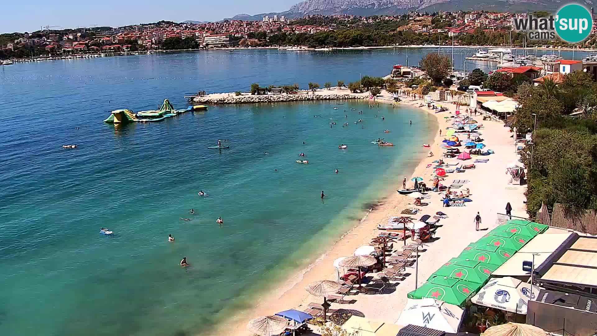 Webcam Spiaggia di Podstrana – Diretta dall’Hotel Split