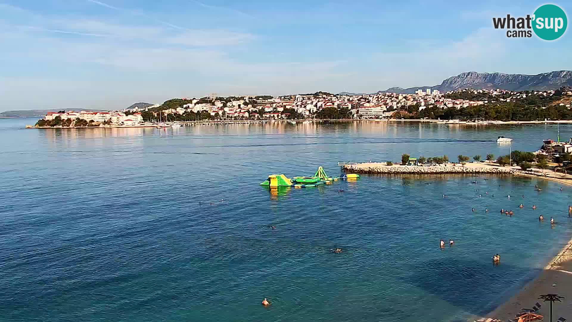 Webcam Playa de Podstrana – Vista en directo desde Hotel Split