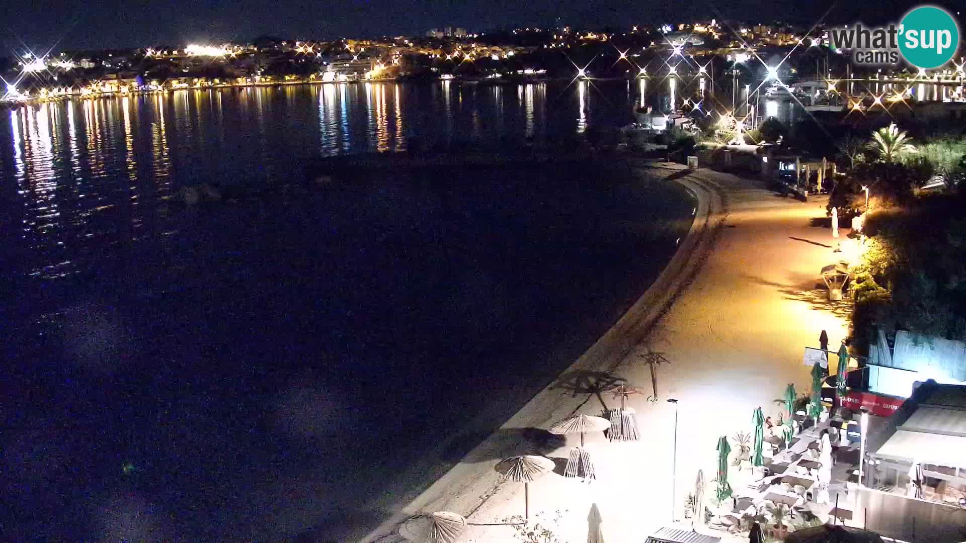 Spletna kamera Plaža Podstrana – Pogled v živo