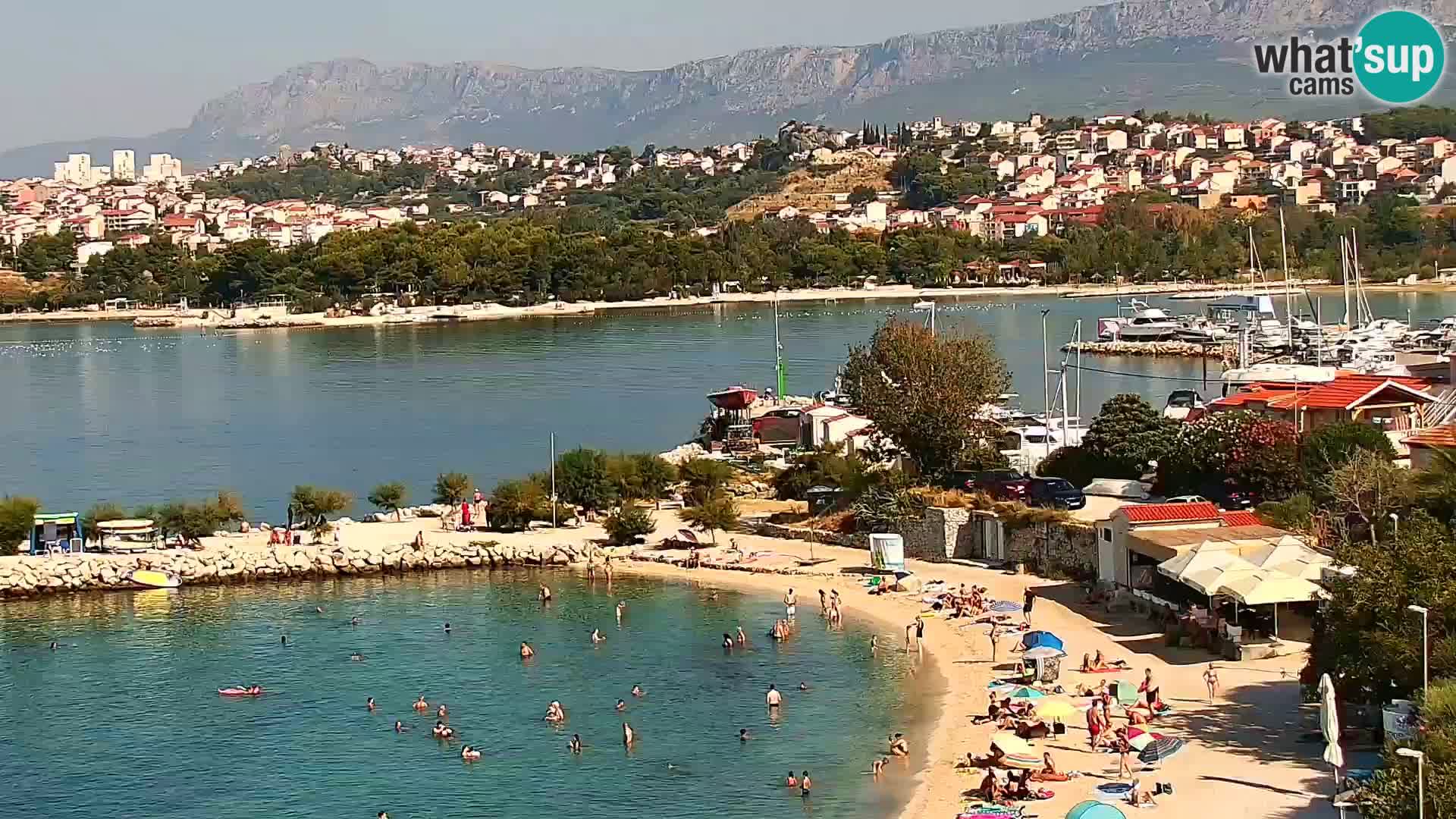 Podstrana Beach Webcam – Live View from Hotel Split