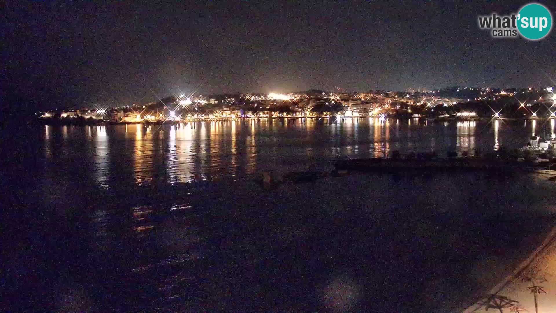 Spletna kamera Plaža Podstrana – Pogled v živo