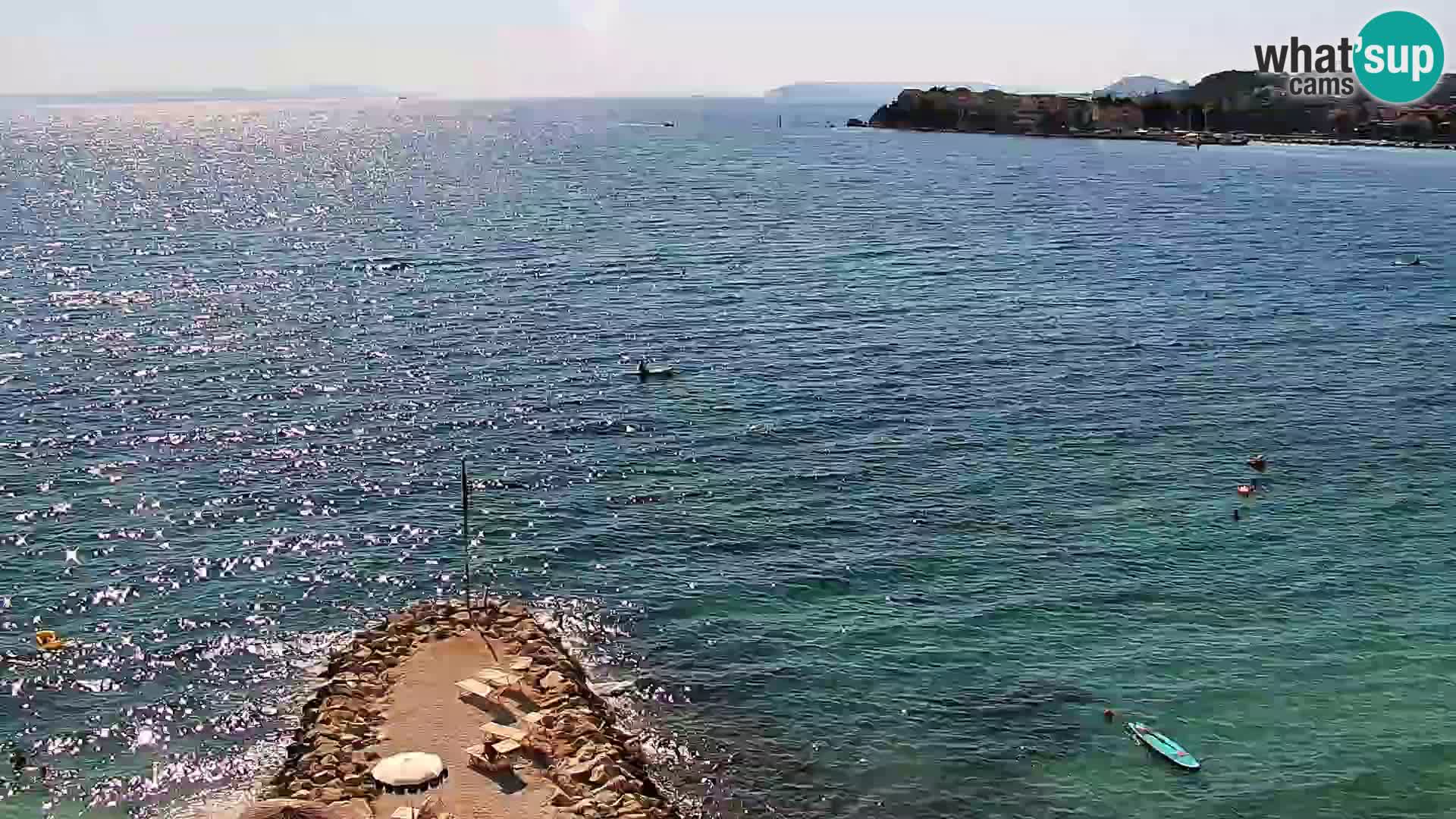 Webcam plage de Podstrana – Vue en direct depuis Hotel Split
