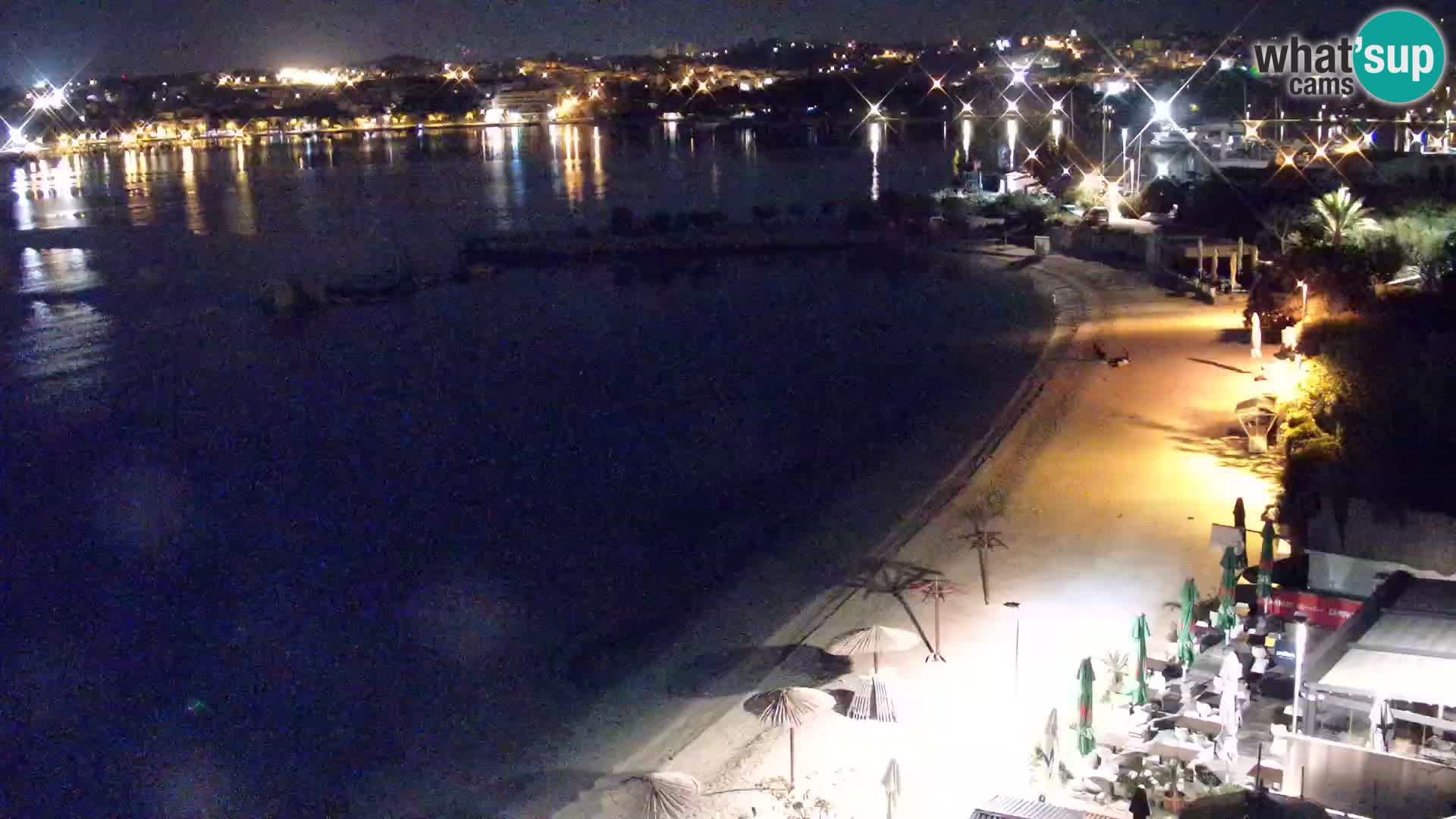 Spletna kamera Plaža Podstrana – Pogled v živo