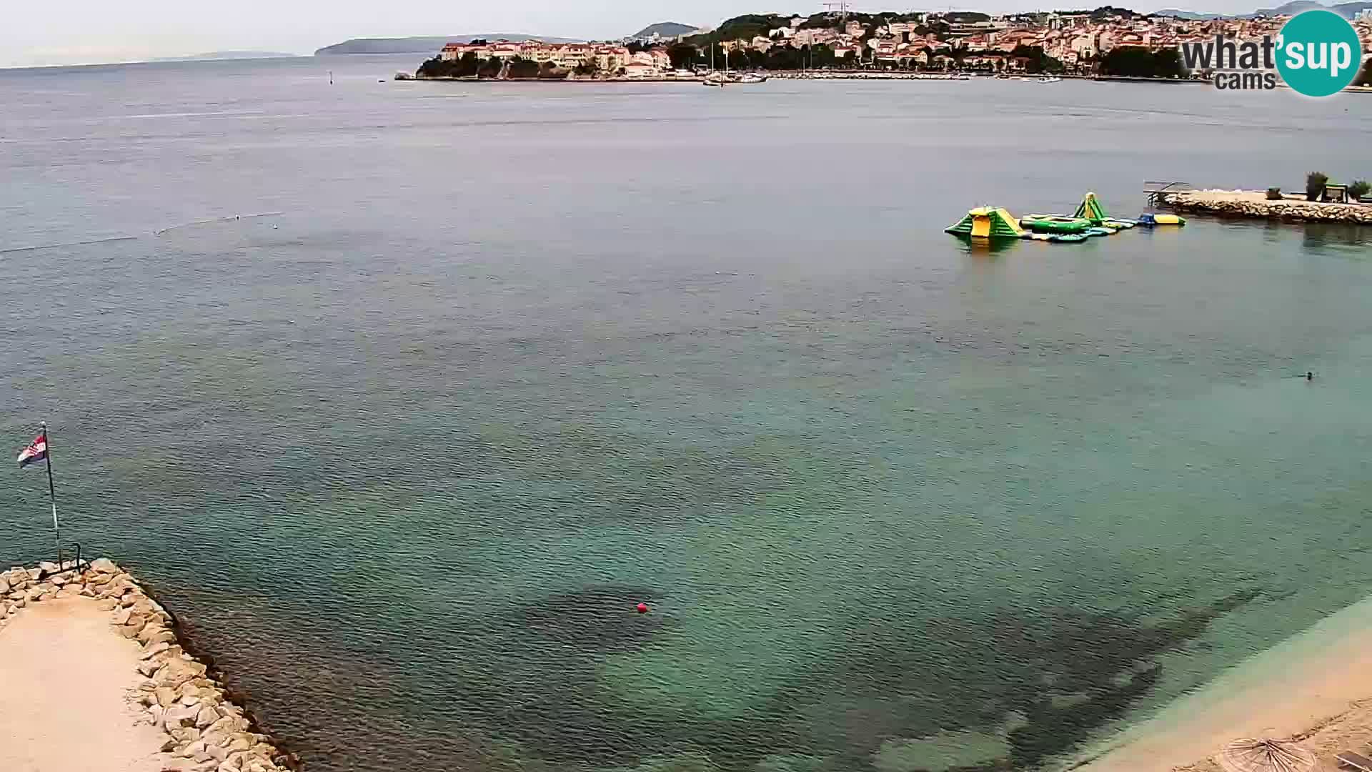 Web kamera Plaža Podstrana – Pogled uživo