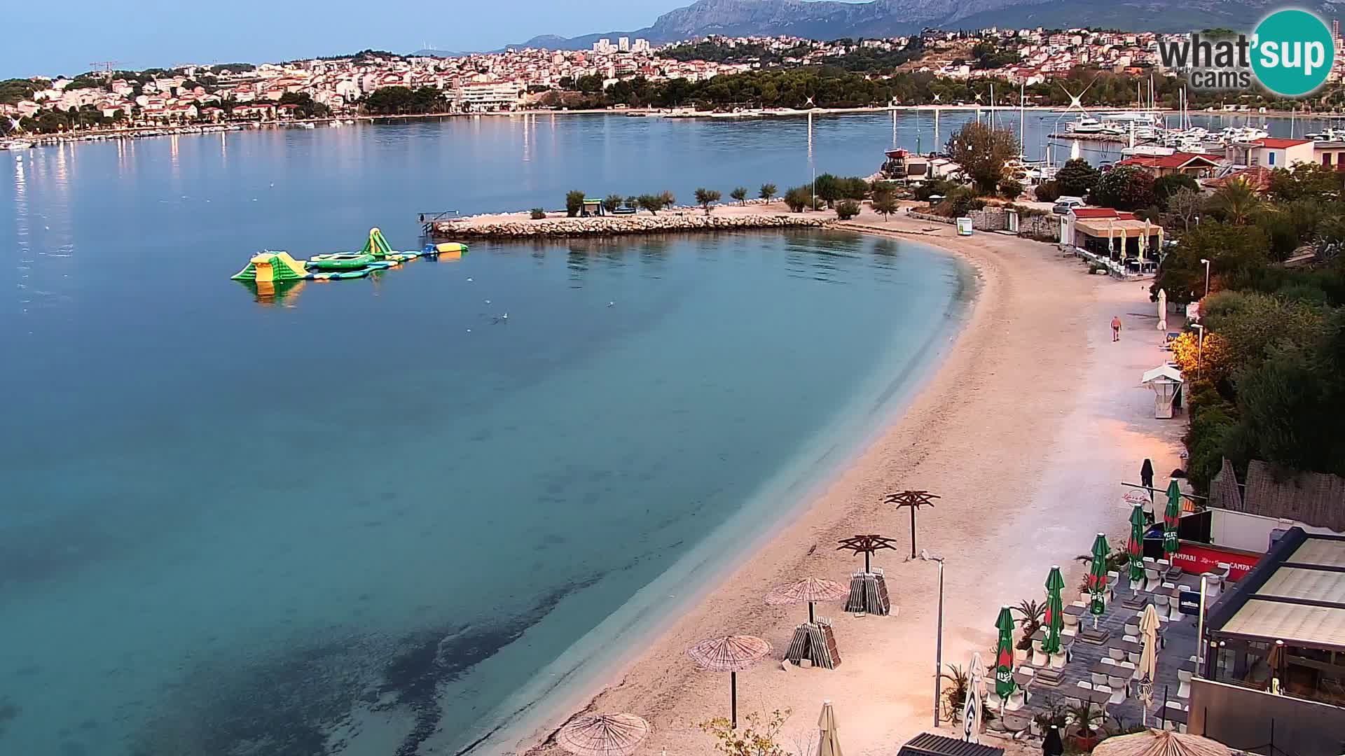 Podstrana Strand Webcam – Liveblick vom Hotel Split