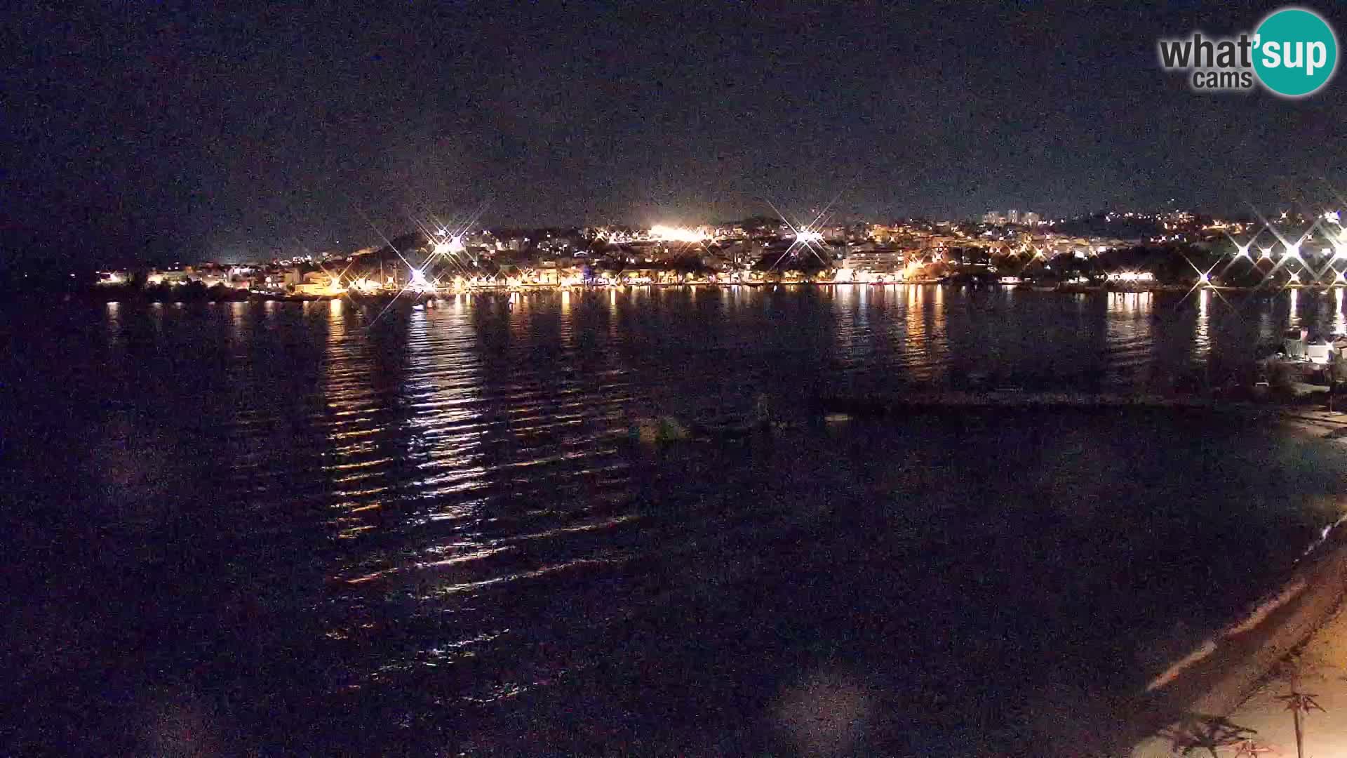 Webcam Playa de Podstrana – Vista en directo desde Hotel Split
