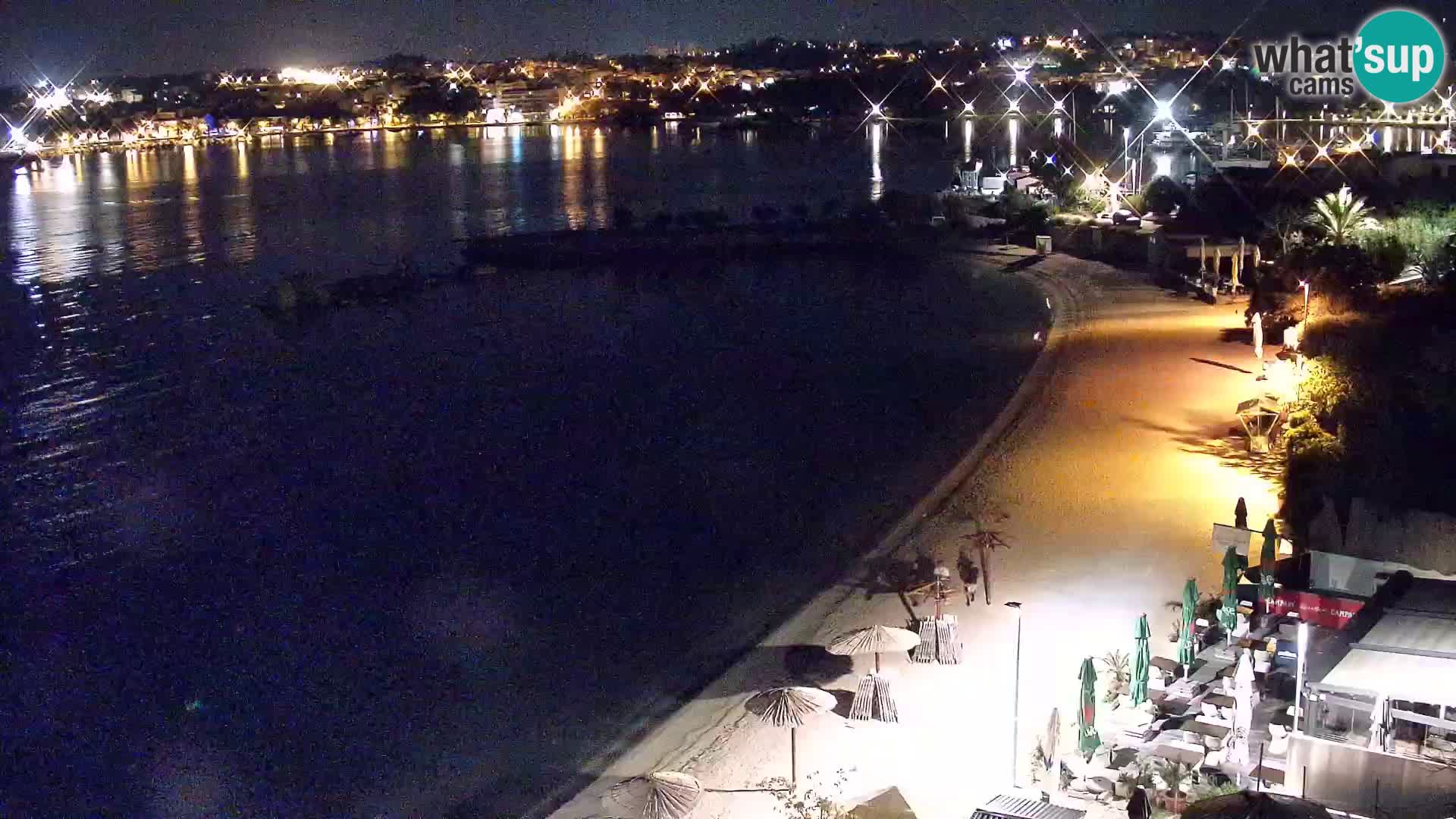 Spletna kamera Plaža Podstrana – Pogled v živo