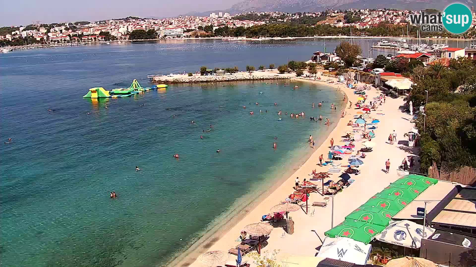 Podstrana Beach Webcam – Live View from Hotel Split