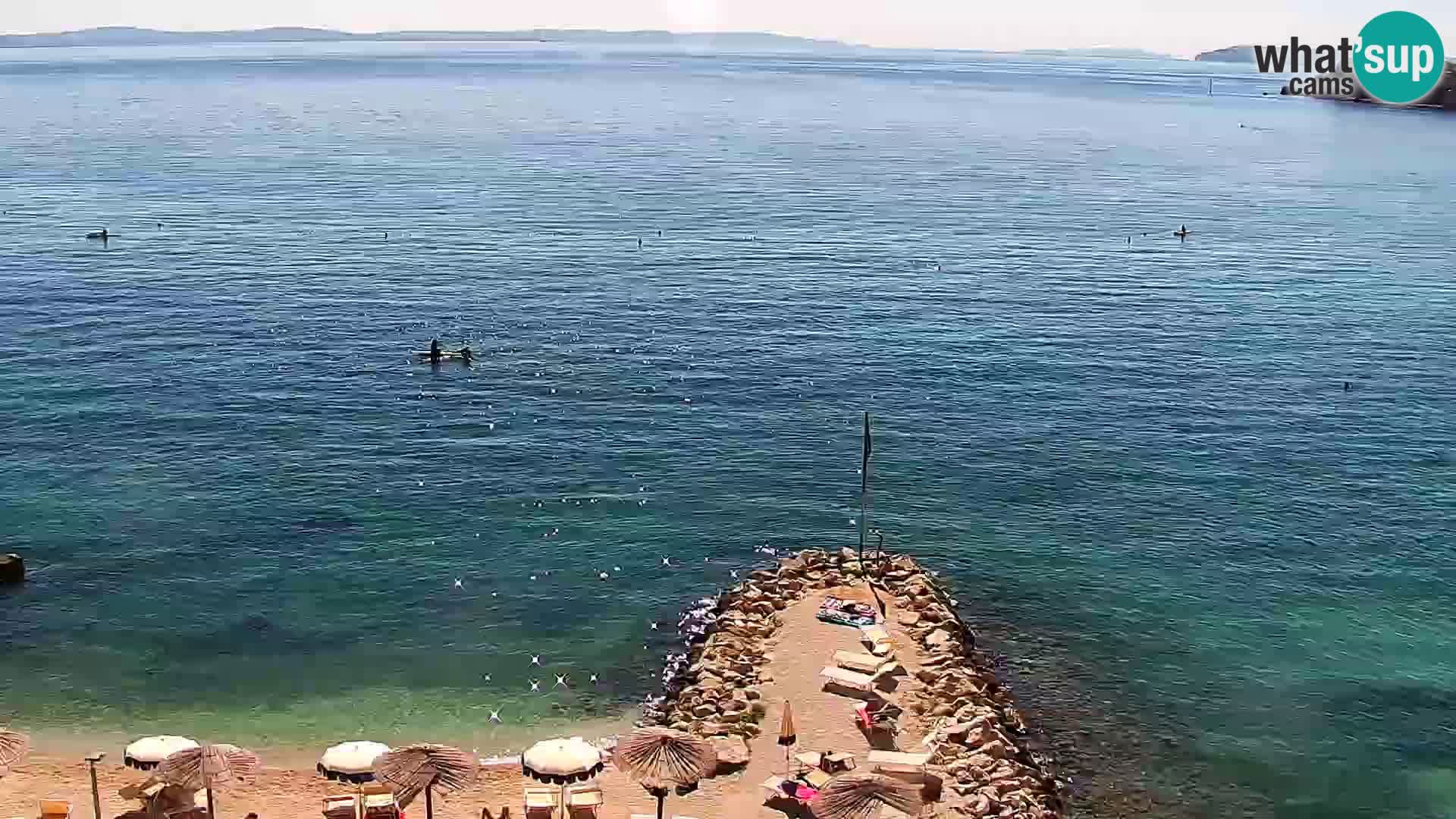 Webcam Playa de Podstrana – Vista en directo desde Hotel Split