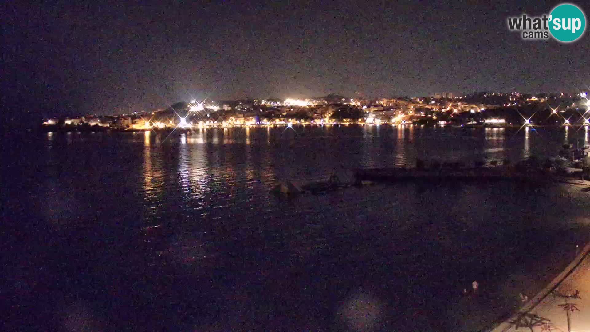 Webcam plage de Podstrana – Vue en direct depuis Hotel Split