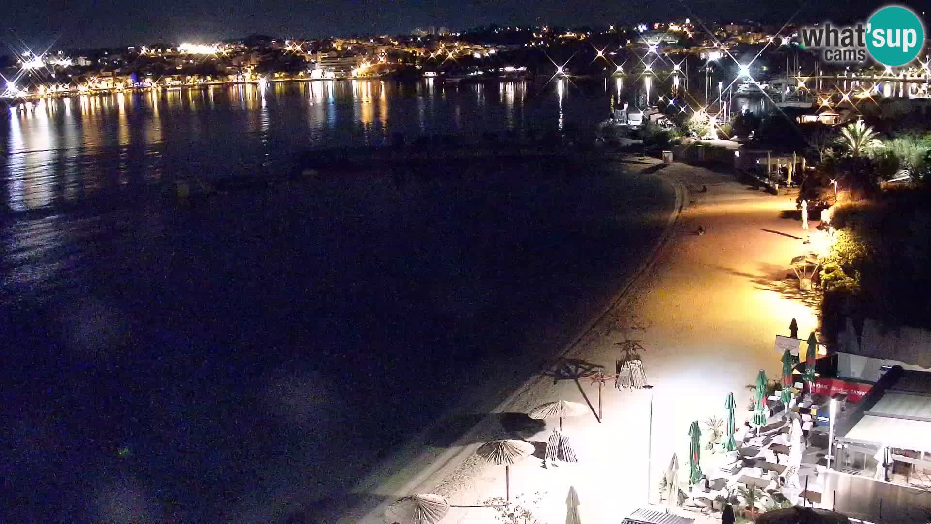 Webcam plage de Podstrana – Vue en direct depuis Hotel Split