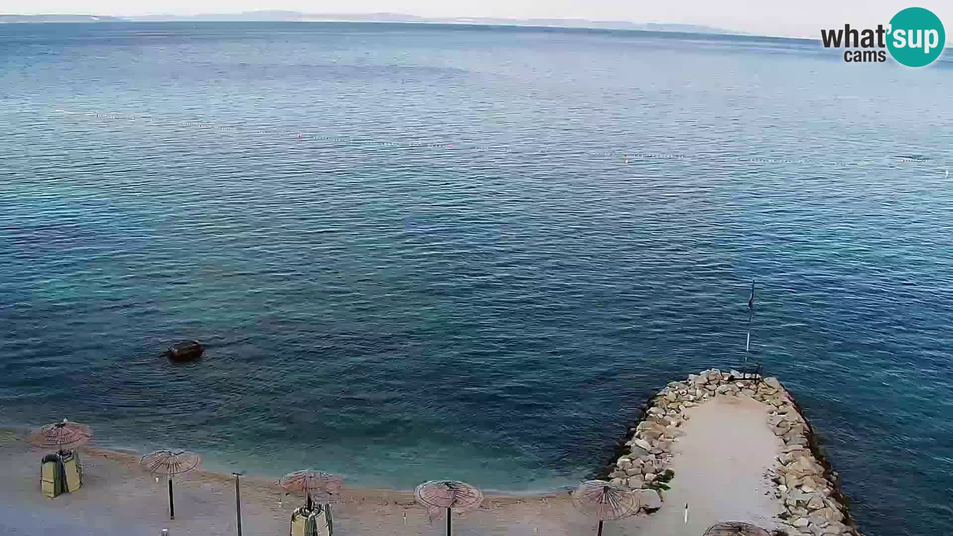 Podstrana Beach Webcam – Live View from Hotel Split
